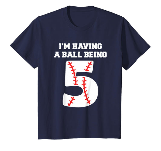 5 Year Old Baseball Birthday 5Th T-Shirt - Novelty Apparel Men Women - T-Shirt, Sweatshirt, Hoodie