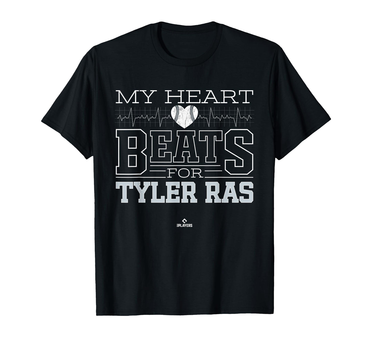 My Heart Beats Tyler Ras Prospect T-Shirt - Minimalist Print for Adults - T-Shirt, Sweatshirt, Hoodie