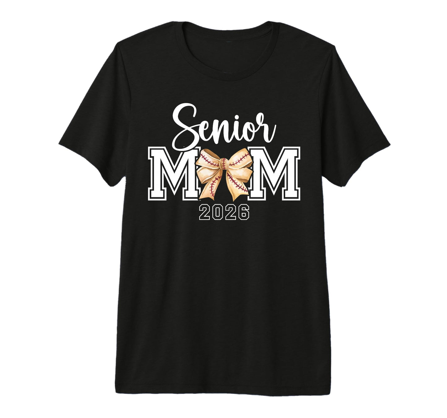 Baseball Senior Mom 2026 Baseball T-Shirt - Unique Graphic for Adults - T-Shirt, Sweatshirt, Hoodie
