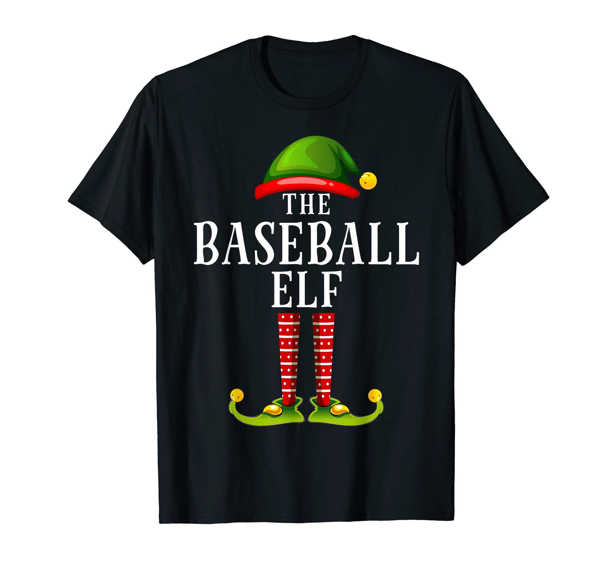 Baseball Elf Matching Family Group Pjs T-Shirt - Streetwear Style Men Women - T-Shirt, Sweatshirt, Hoodie