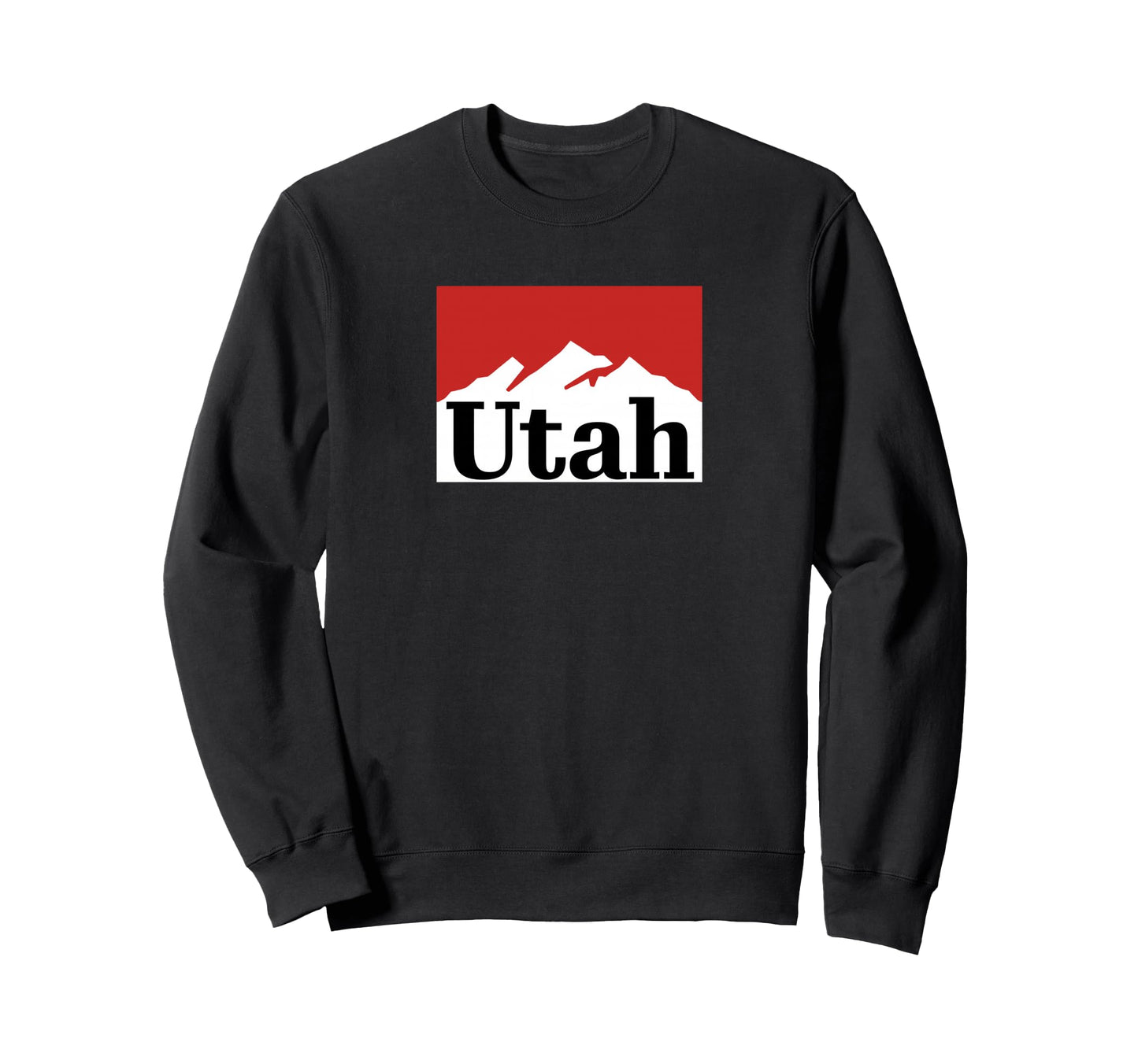 Utah 90S Street Mountain Sweatshirt - Custom Art Print Unisex - T-Shirt, Sweatshirt, Hoodie