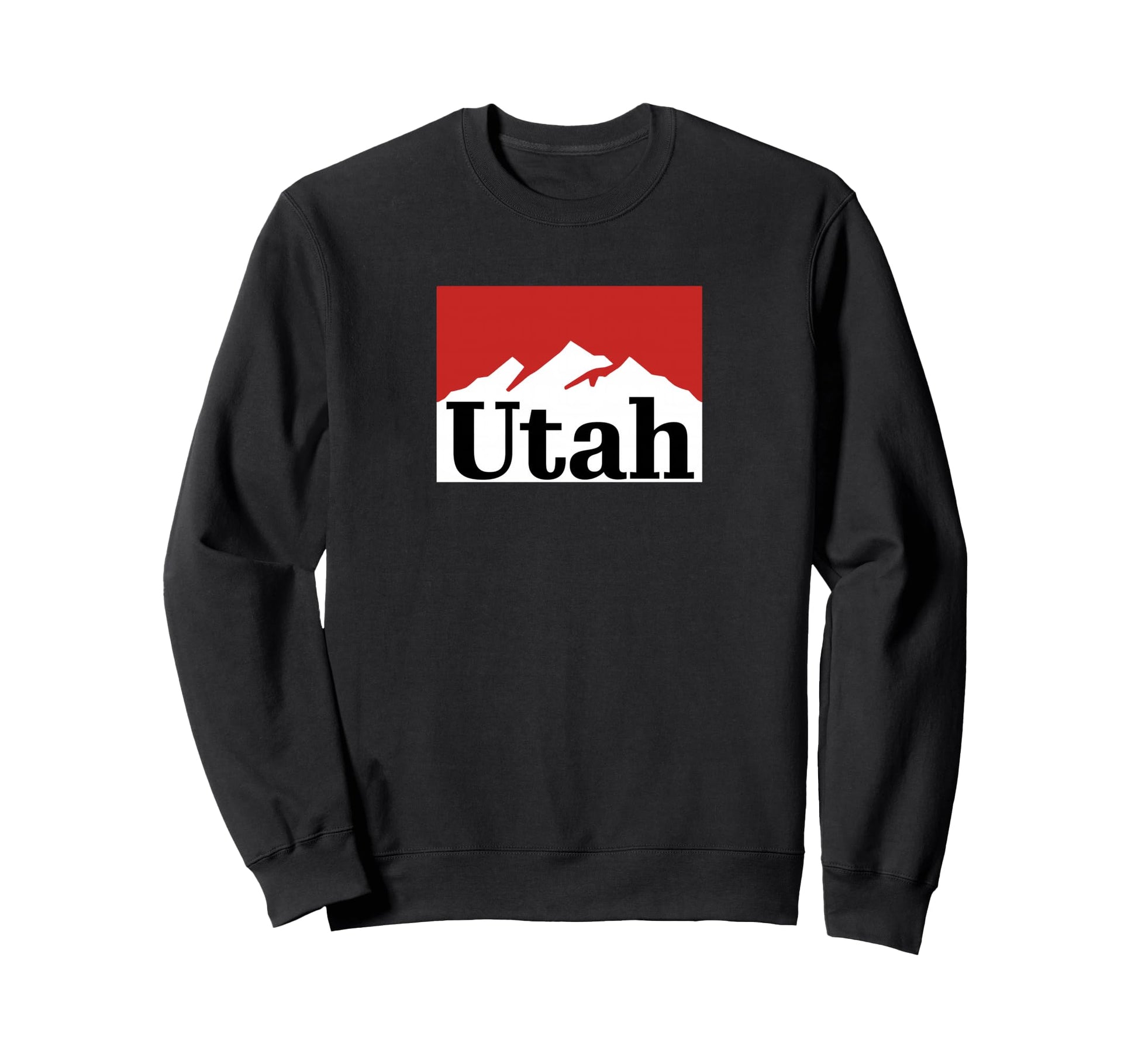 Utah 90S Street Mountain Sweatshirt - Custom Art Print Unisex - T-Shirt, Sweatshirt, Hoodie