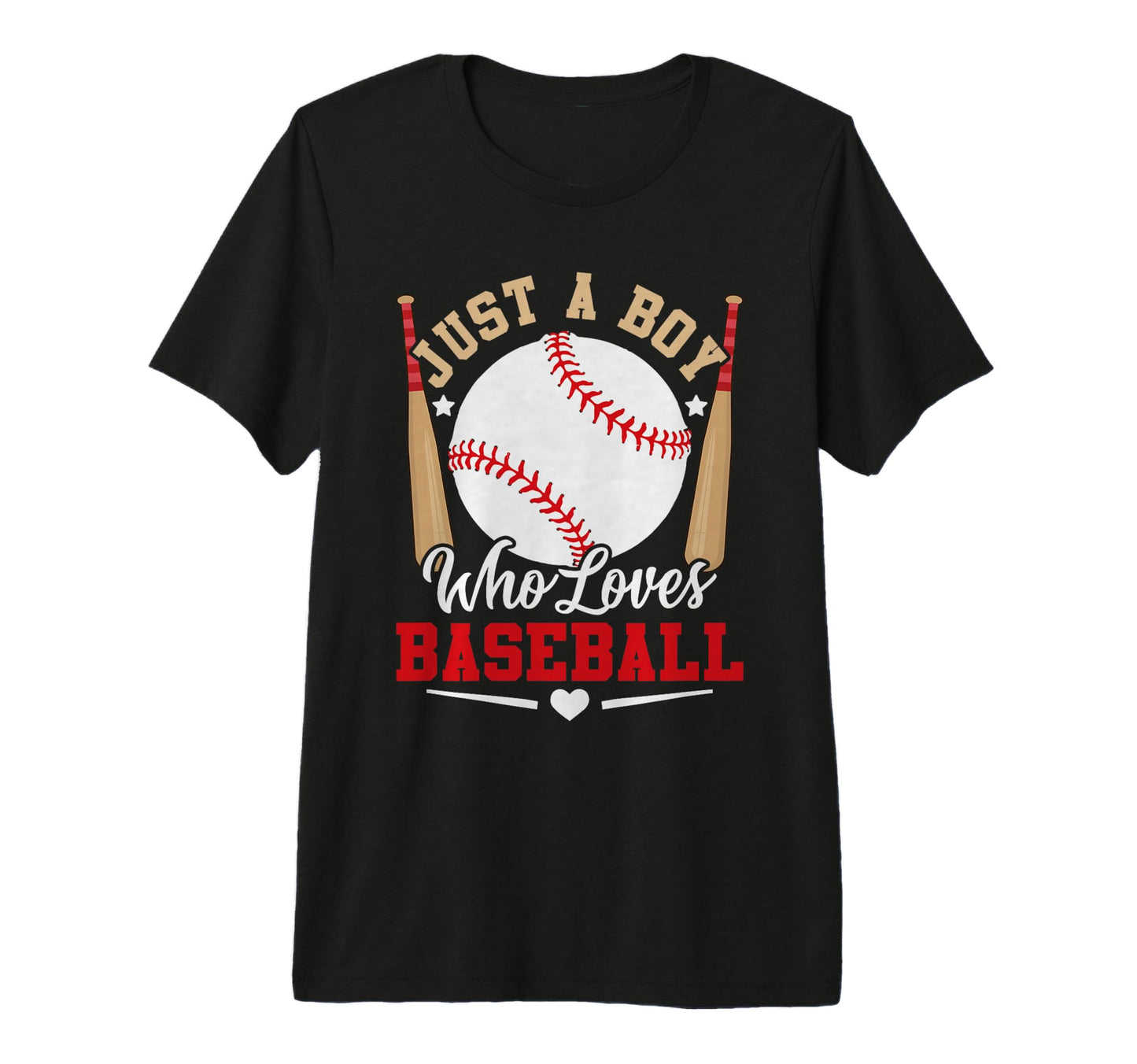 Mens Just Who Loves Baseball Bat And T-Shirt - Custom Art Print Unisex - T-Shirt, Sweatshirt, Hoodie