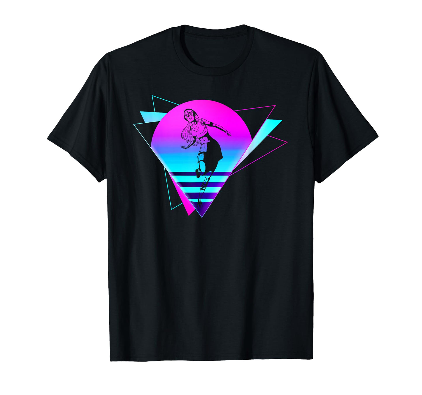 Roller Skating Skate Vaporwave T-Shirt - Streetwear Style for Adults - T-Shirt, Sweatshirt, Hoodie