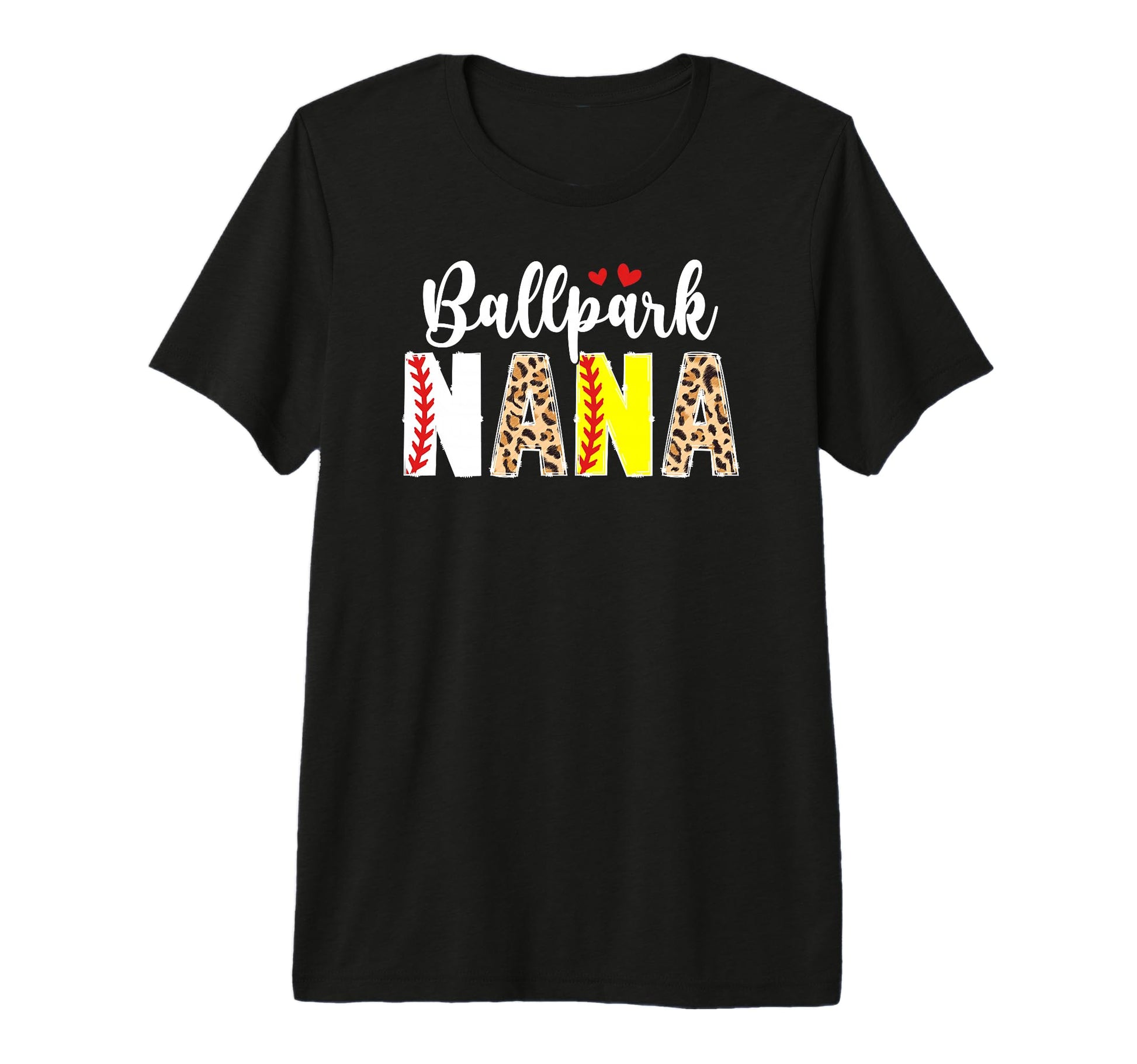 Ballpark Nana Baseball Softball Nana T-Shirt - Trendy Graphic Unisex - T-Shirt, Sweatshirt, Hoodie