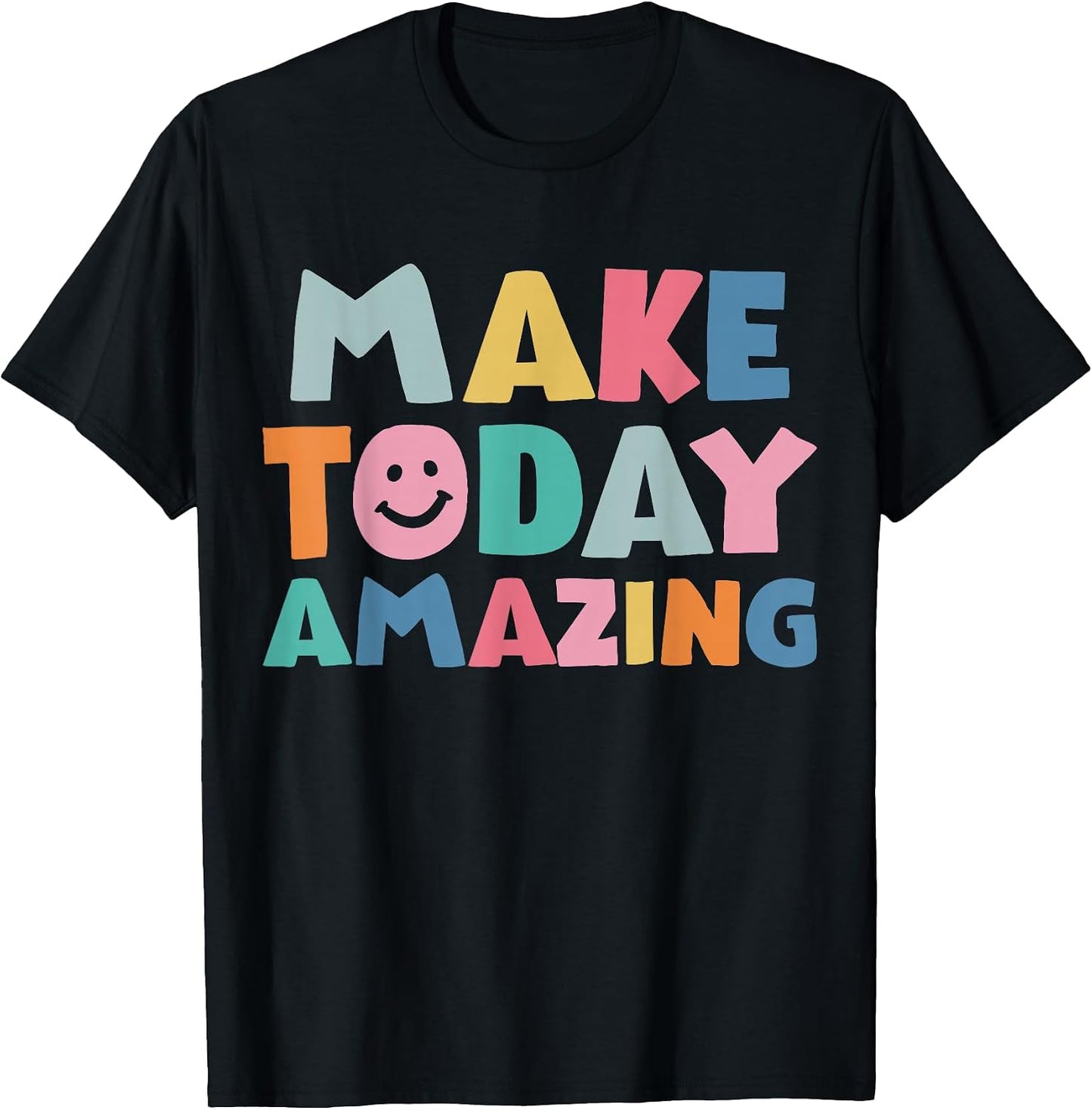 Make Today Amazing Growth Mindset Motivational - Adult & Kids T-Shirts, Sweatshirts & Hoodies apparel design preview 1