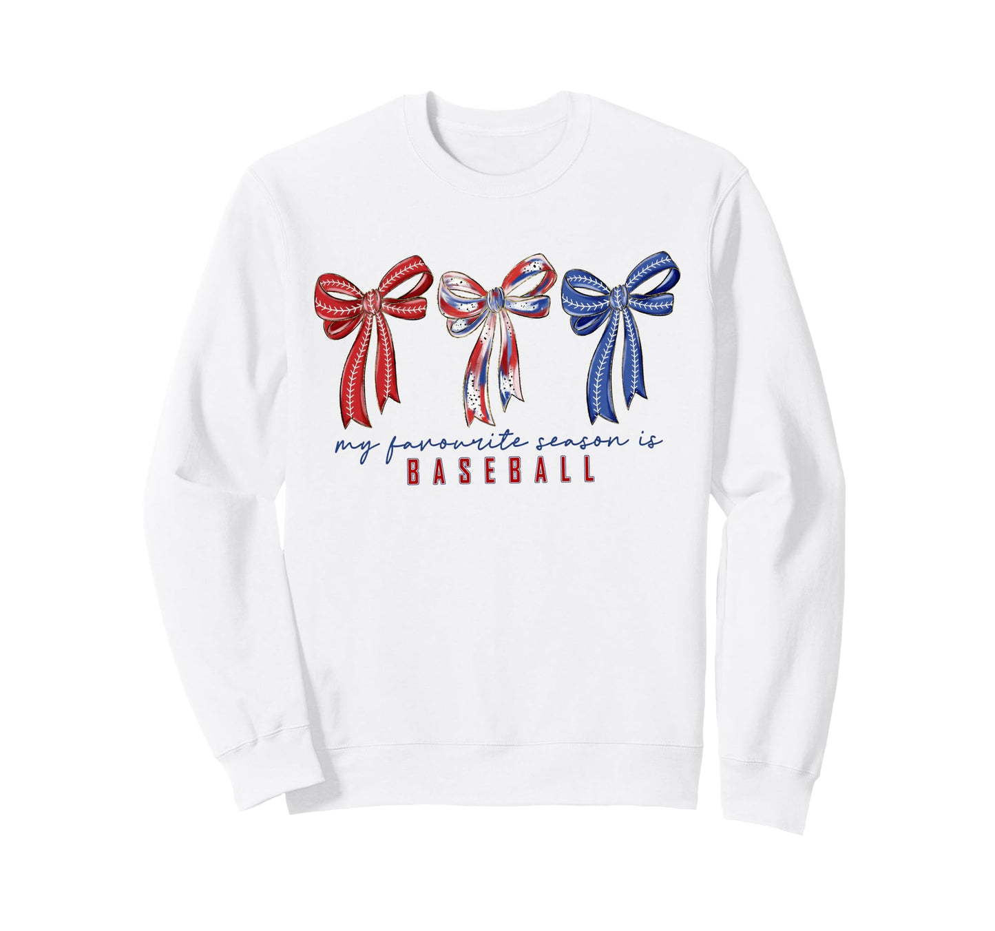 My Favorite Season Is Baseball Sweatshirt - Minimalist Print Unisex - T-Shirt, Sweatshirt, Hoodie