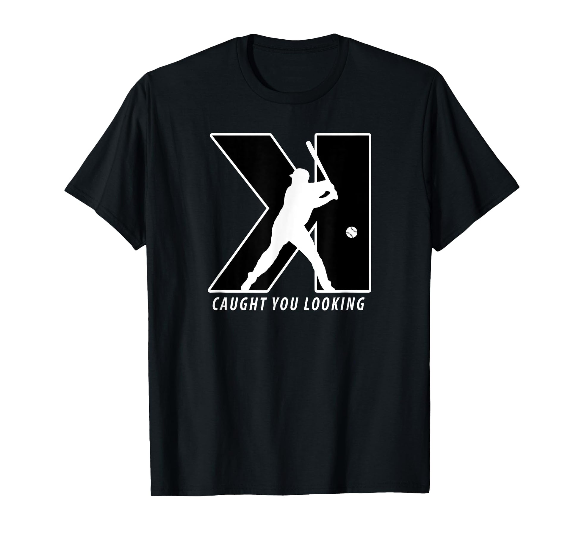 Backwards K Strikeout Looking Softball T-Shirt - Novelty Apparel Men Women - T-Shirt, Sweatshirt, Hoodie