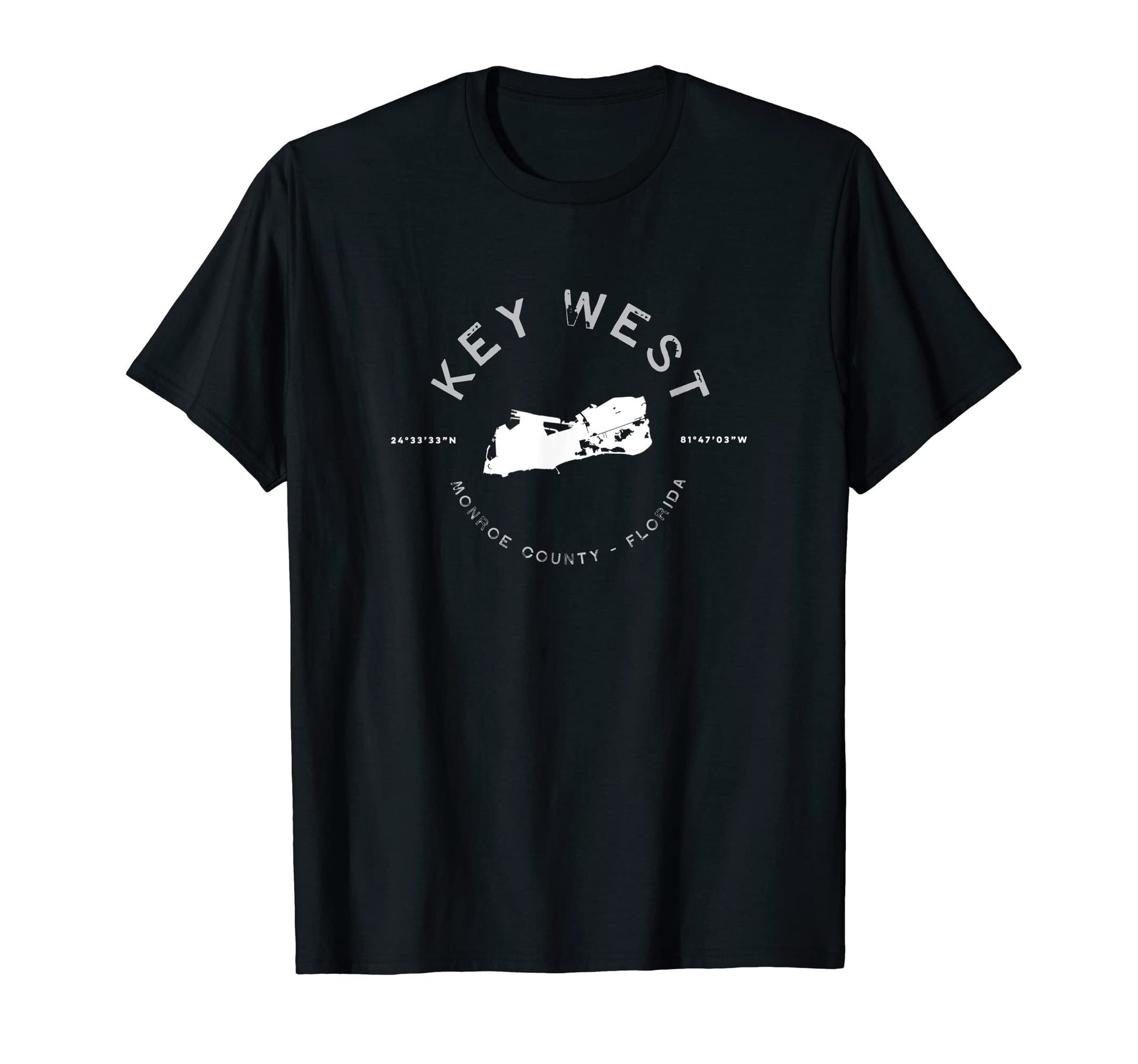 Key West Florida T T-Shirt - Custom Art Print Men Women - T-Shirt, Sweatshirt, Hoodie