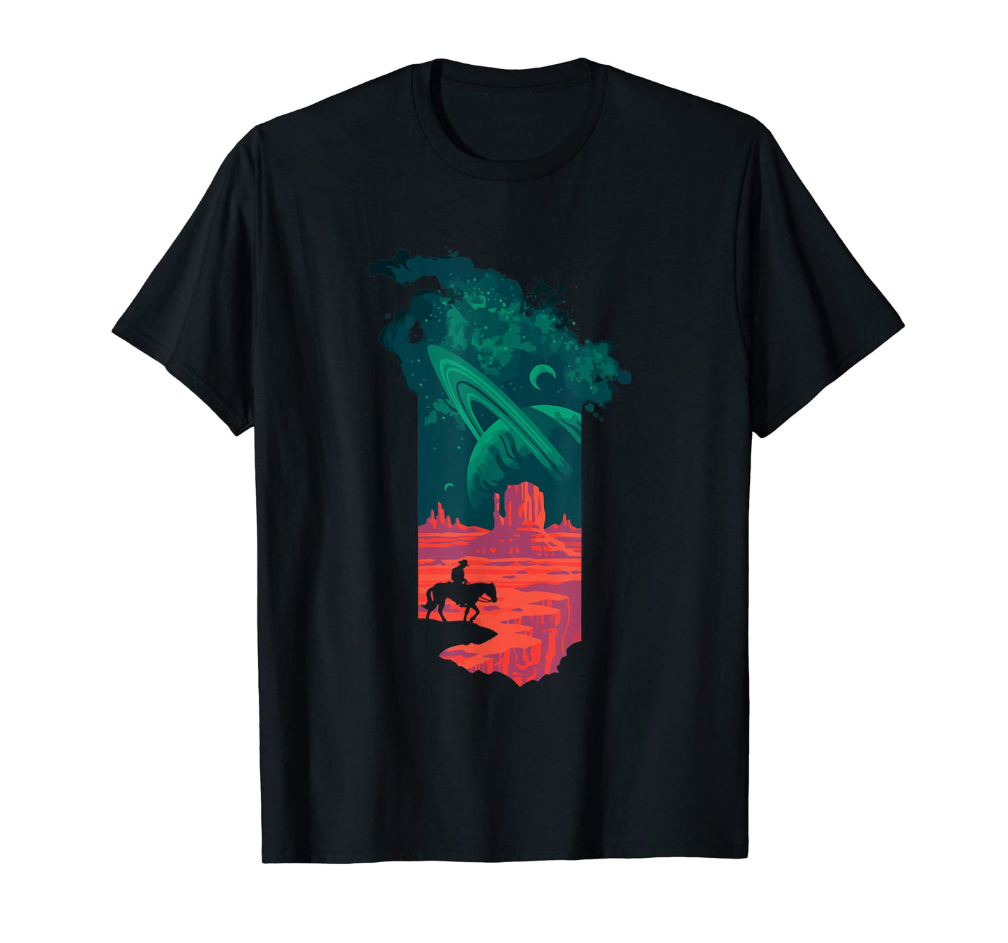 Horse Riding Western Cowboy T-Shirt - Unique Graphic for Adults - T-Shirt, Sweatshirt, Hoodie