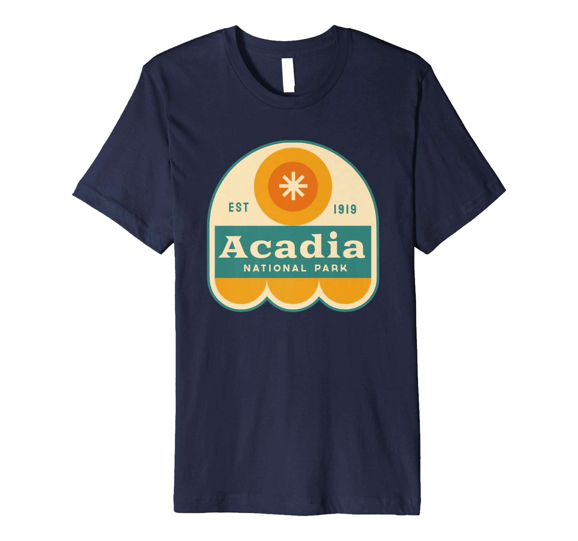 Acadia National Park Logo Badge T-Shirt - Aesthetic Graphic Unisex - T-Shirt, Sweatshirt, Hoodie