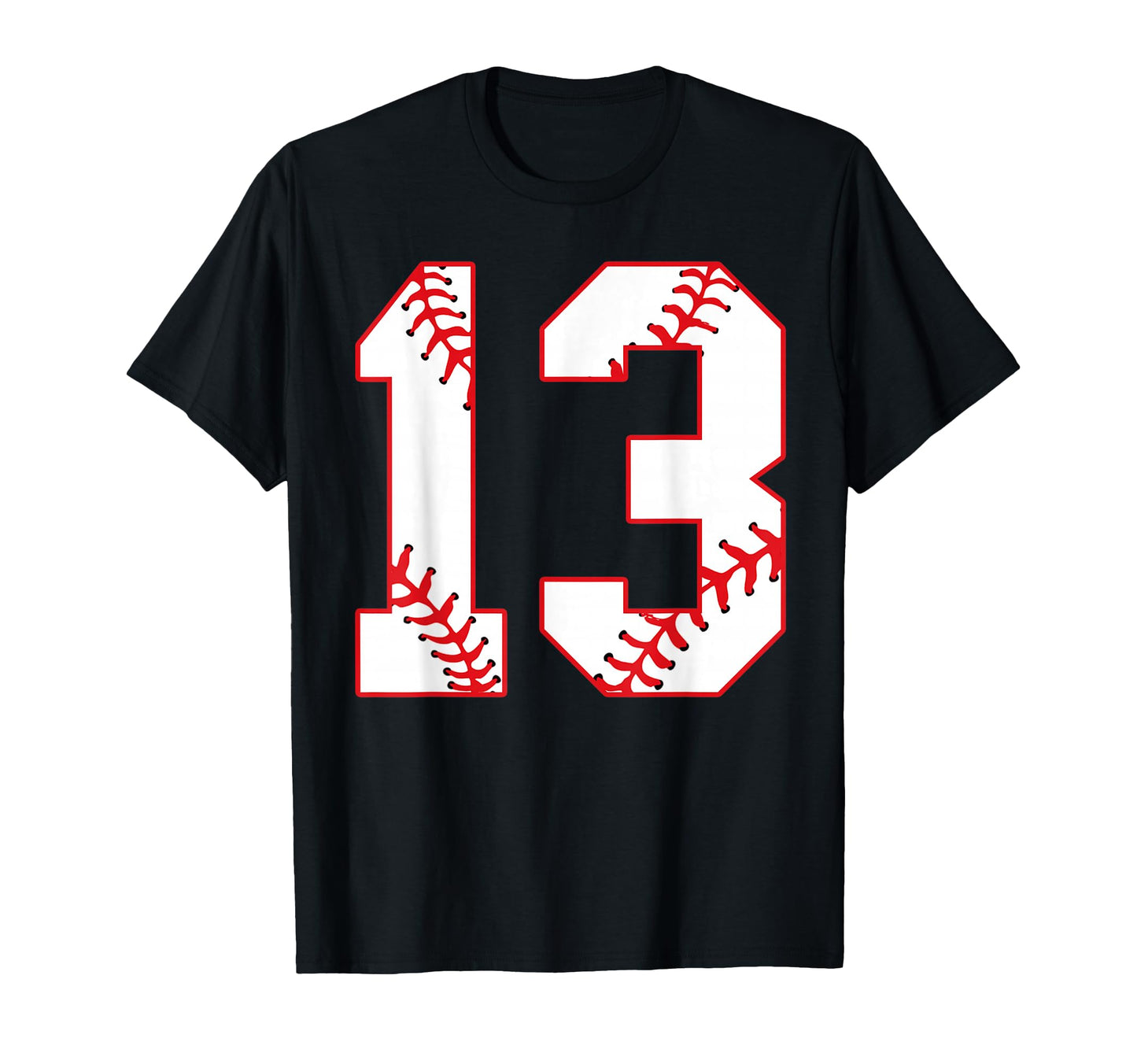 13Th Birthday Baseball 13 Years Old T-Shirt - Graphic Print for Adults - T-Shirt, Sweatshirt, Hoodie