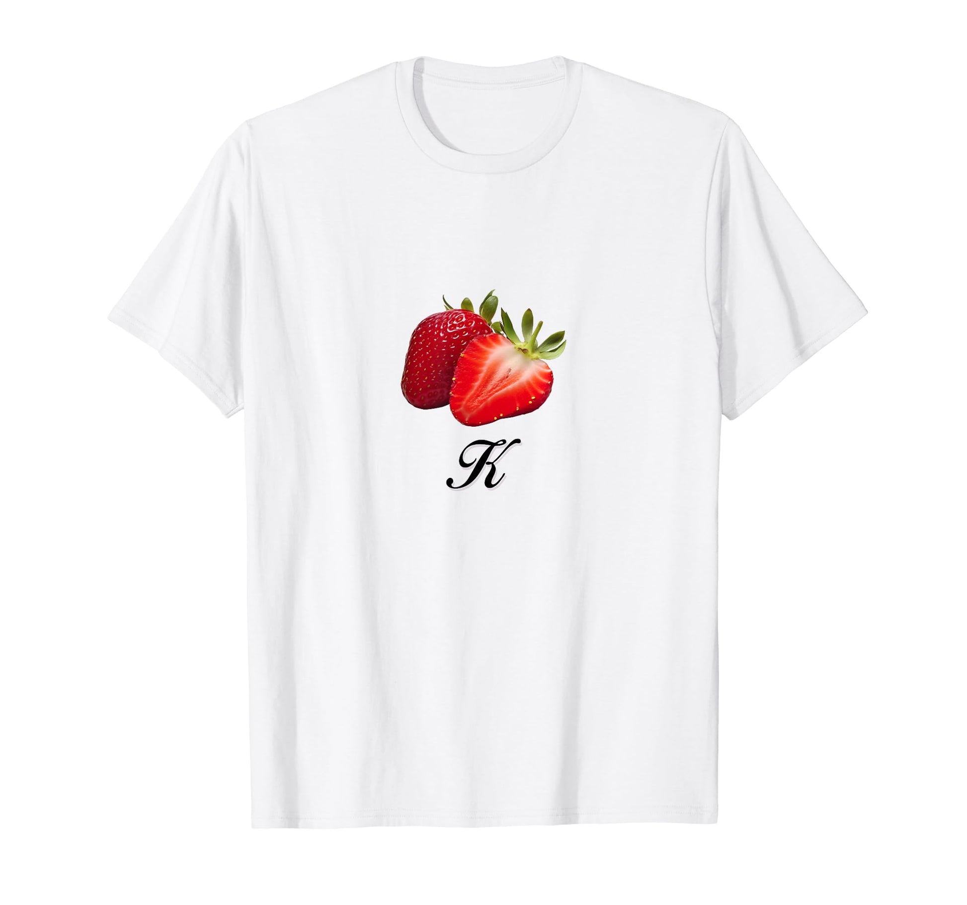 K Strawberry Coquette Bow Girlcore T-Shirt - Streetwear Style for Adults - T-Shirt, Sweatshirt, Hoodie