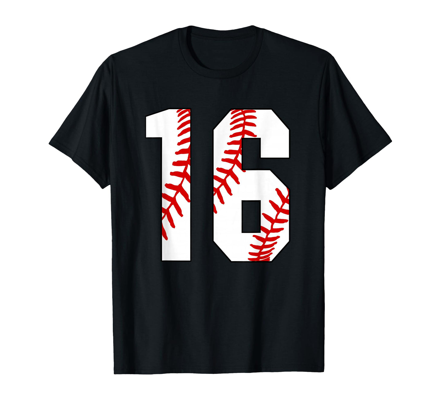 16 Baseball Mom Sweet Sixteen Player T-Shirt - Custom Art Print for Adults - T-Shirt, Sweatshirt, Hoodie
