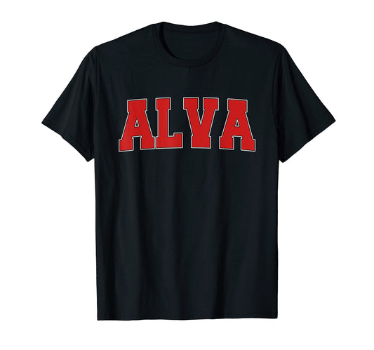Alva Ok Oklahoma Varsity Usa Sports T-Shirt - Graphic Print Men Women - T-Shirt, Sweatshirt, Hoodie