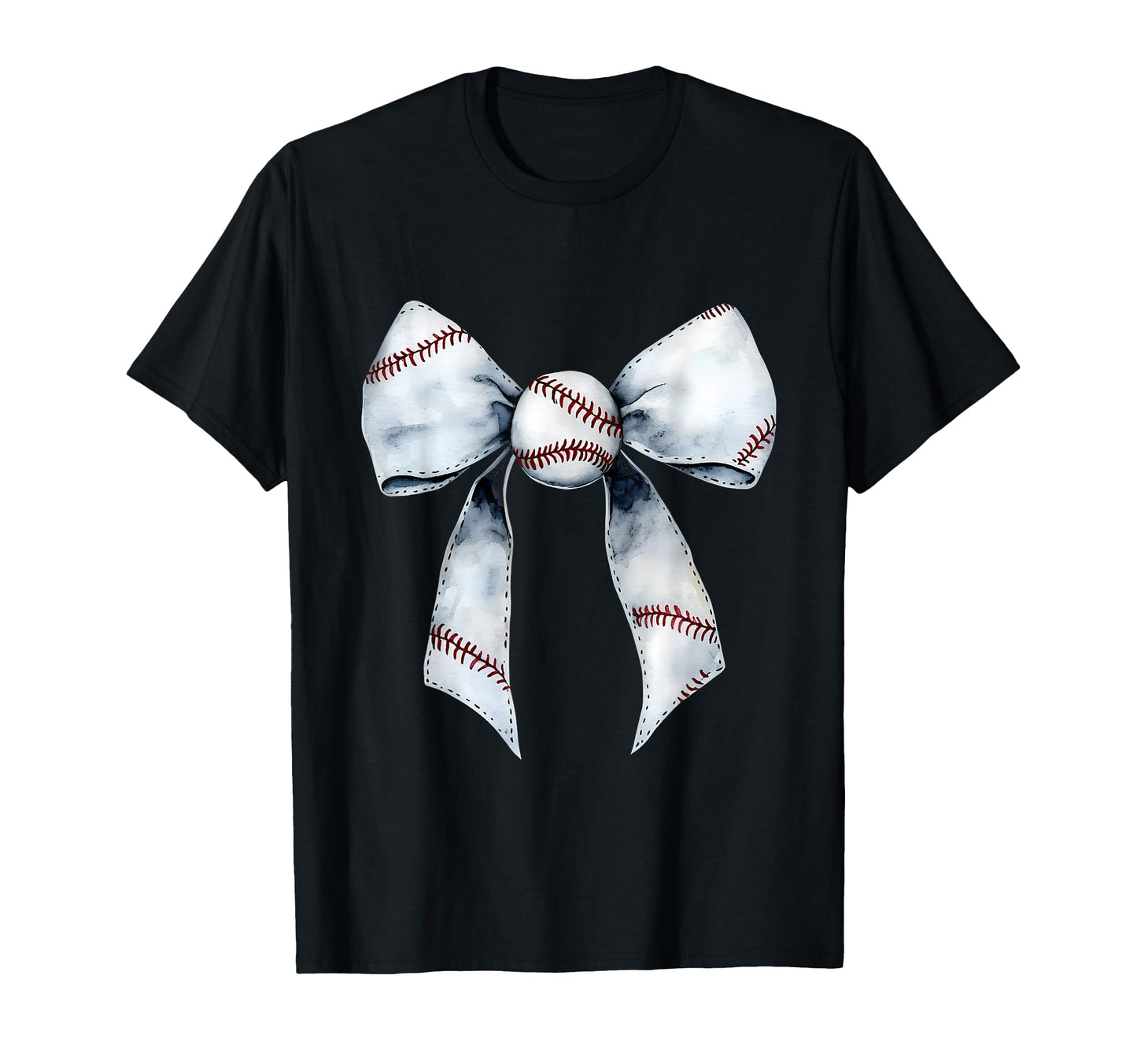 Baseball Coquette Bow Baseball Mom T-Shirt - Novelty Apparel Unisex - T-Shirt, Sweatshirt, Hoodie
