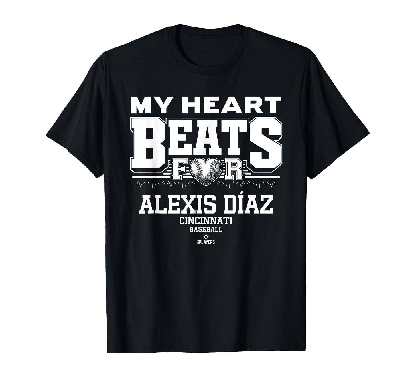 My Heart Beats Alexis D Az Cincinnati T-Shirt - Trendy Graphic Men Women - T-Shirt, Sweatshirt, Hoodie