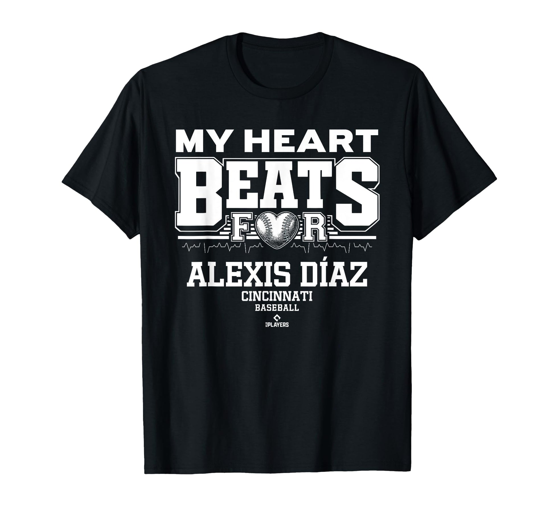 My Heart Beats Alexis D Az Cincinnati T-Shirt - Trendy Graphic Men Women - T-Shirt, Sweatshirt, Hoodie