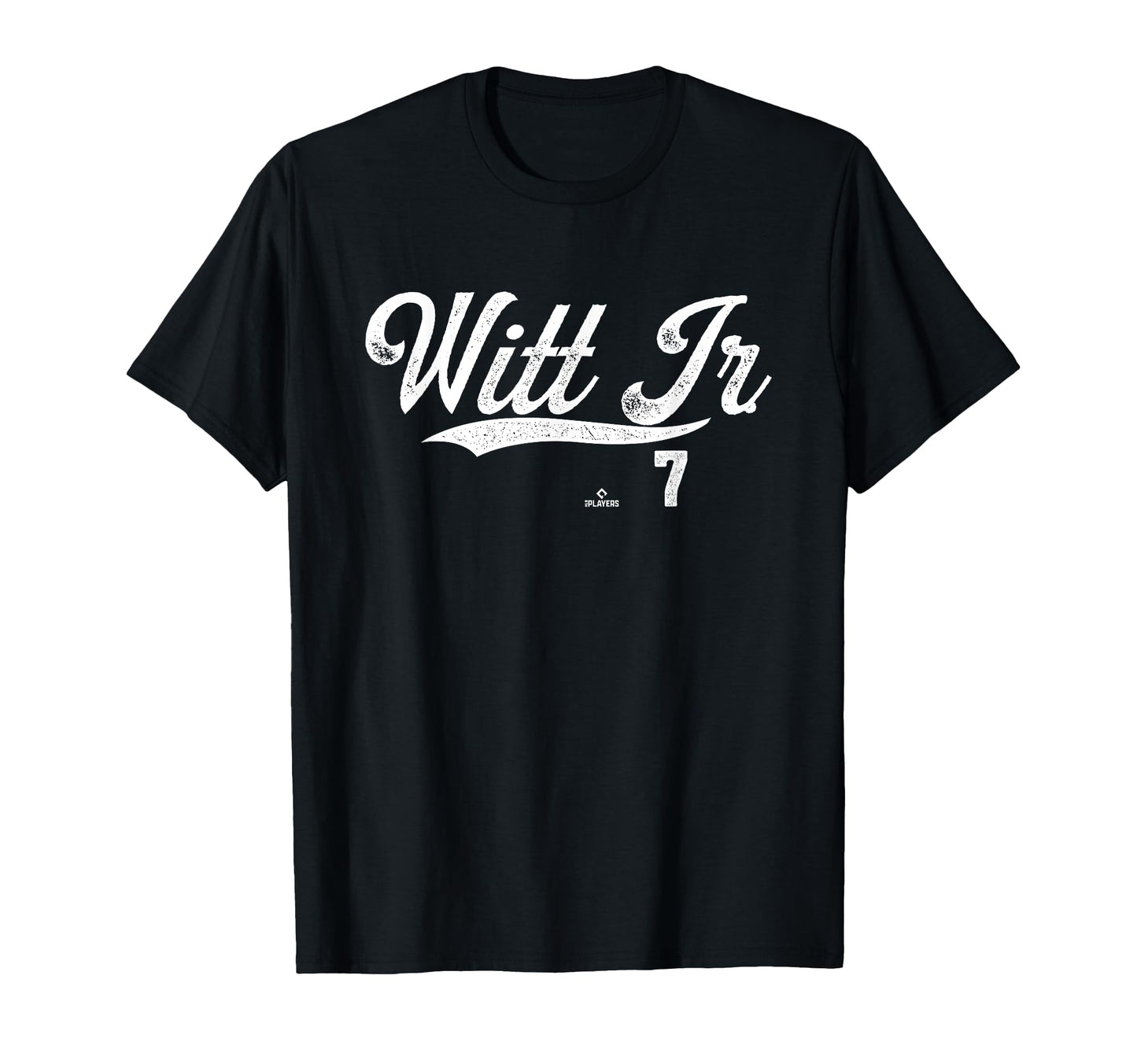 Distressed Swoosh Bobby Witt Jr T-Shirt - Minimalist Print Men Women - T-Shirt, Sweatshirt, Hoodie