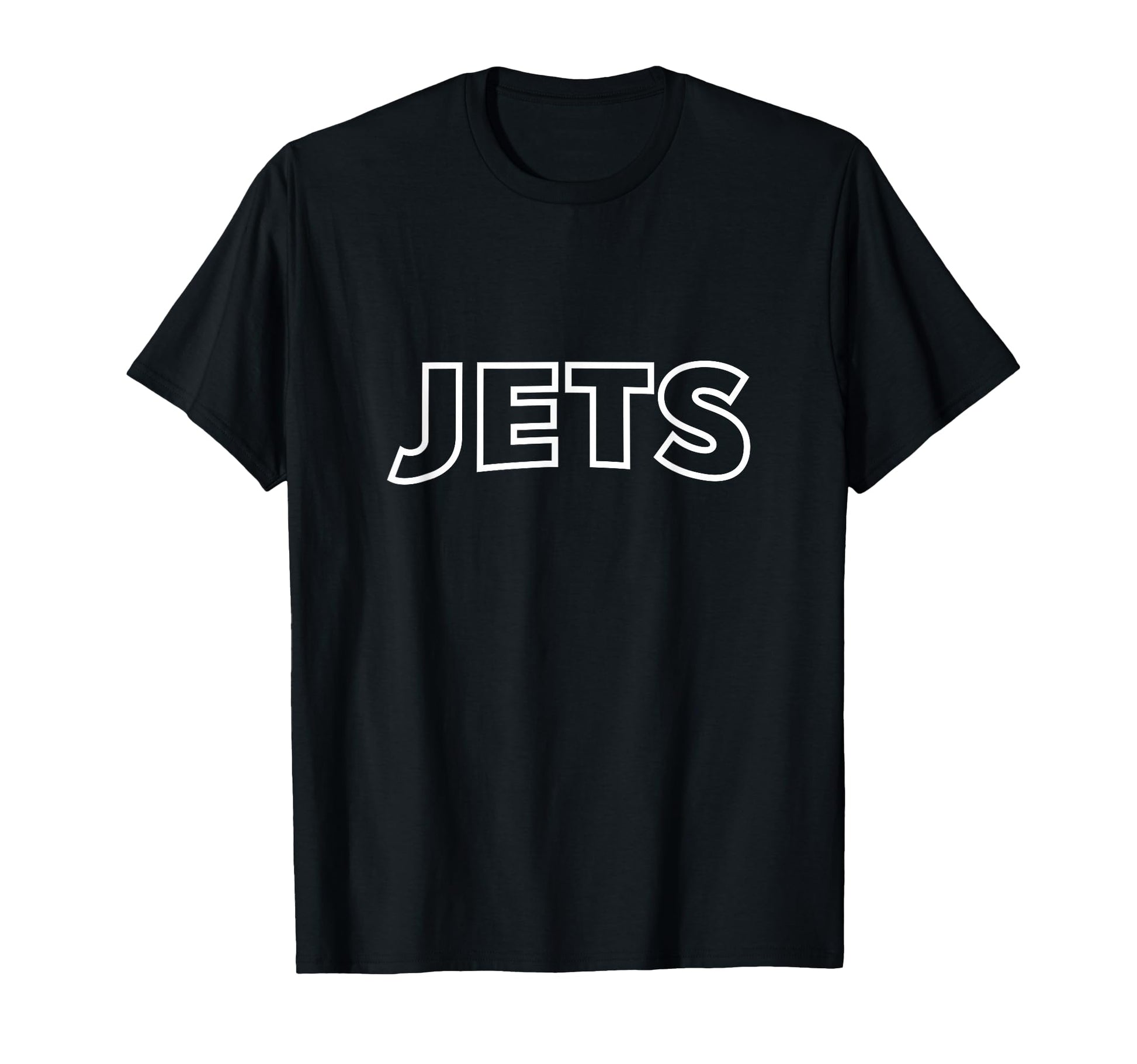 Jets Outlined Typography T-Shirt - Streetwear Style Men Women - T-Shirt, Sweatshirt, Hoodie