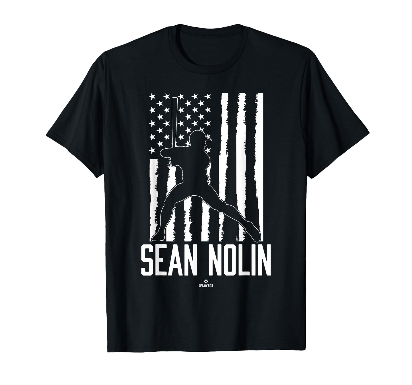 Distressed Flag Swing Sean Nolin T-Shirt - Minimalist Print Men Women - T-Shirt, Sweatshirt, Hoodie