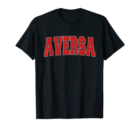 Aversa Italy Varsity Italian Sports T-Shirt - Graphic Print for Adults - T-Shirt, Sweatshirt, Hoodie
