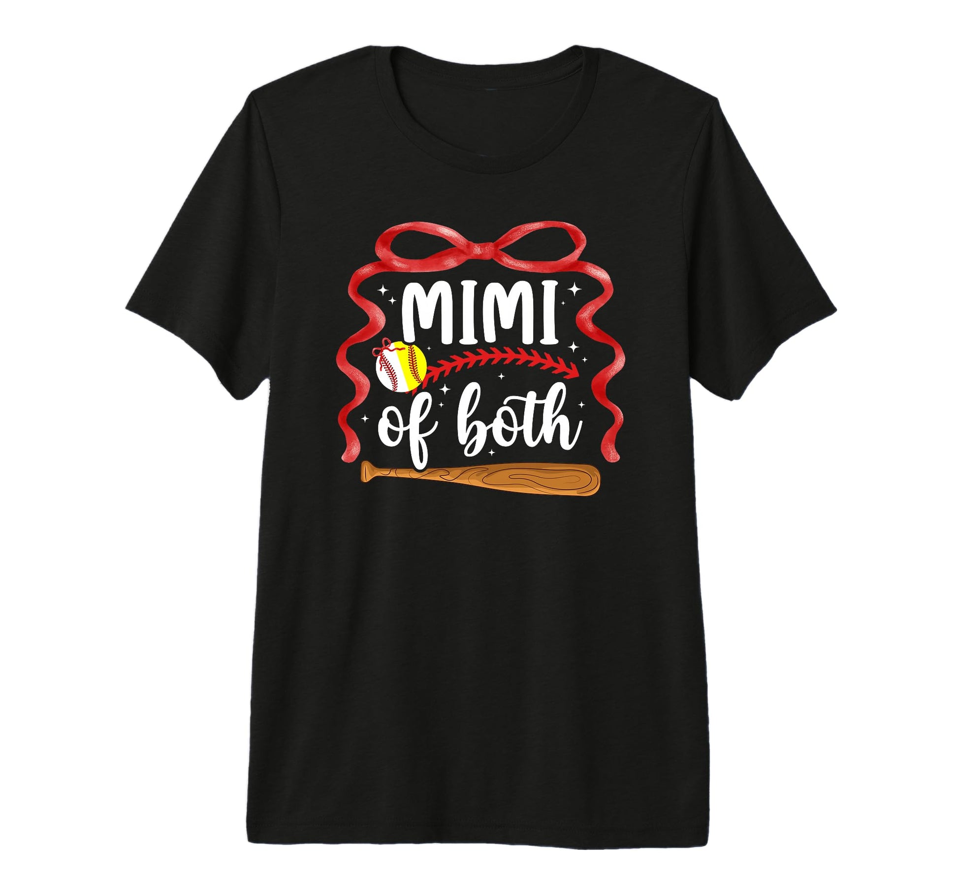Mimi Both Coquette Baseball T-Shirt - Fun Novelty Design Men Women - T-Shirt, Sweatshirt, Hoodie