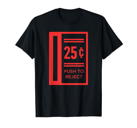 Arcade Game Coin Slot T-Shirt - Aesthetic Graphic Men Women - T-Shirt, Sweatshirt, Hoodie