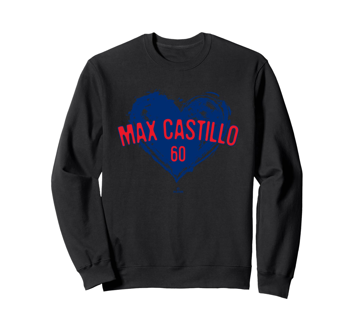 Distressed Heart Max Castillo Sweatshirt - Unique Graphic for Adults - T-Shirt, Sweatshirt, Hoodie