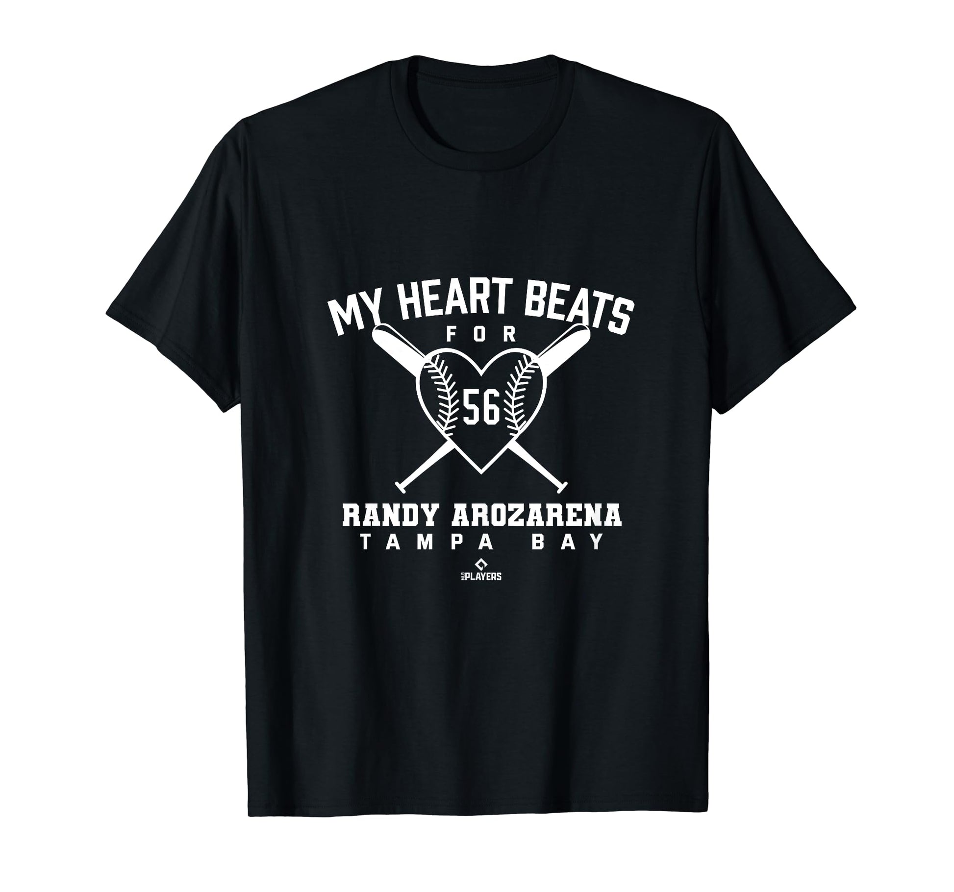 My Heart Beats Randy Arozarena Baseball T-Shirt - Graphic Print Men Women - T-Shirt, Sweatshirt, Hoodie
