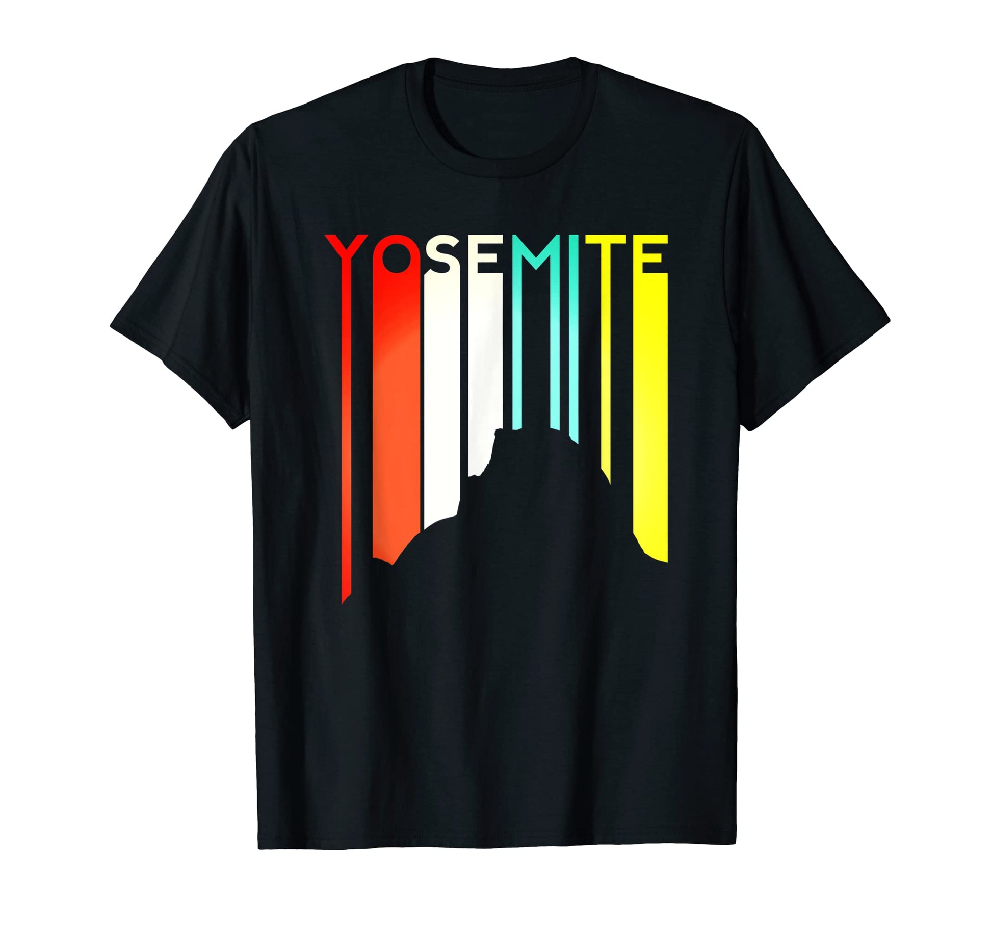 Yosemite National Park Half Dome T-Shirt - Fun Novelty Design for Adults - T-Shirt, Sweatshirt, Hoodie