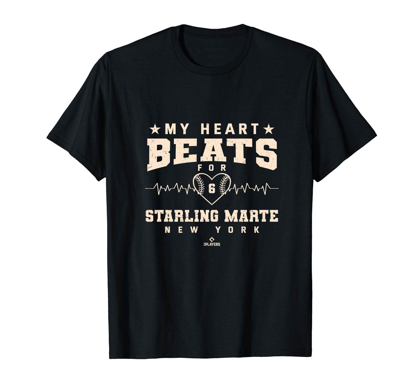 My Heart Beats Starling Marte T-Shirt - Unique Graphic for Adults - T-Shirt, Sweatshirt, Hoodie