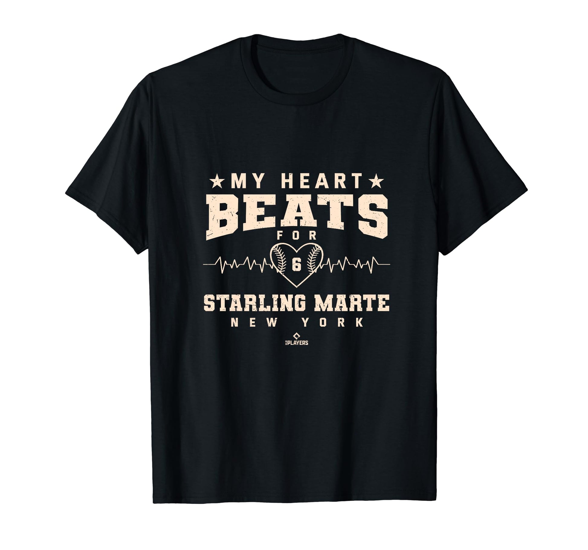 My Heart Beats Starling Marte T-Shirt - Unique Graphic for Adults - T-Shirt, Sweatshirt, Hoodie