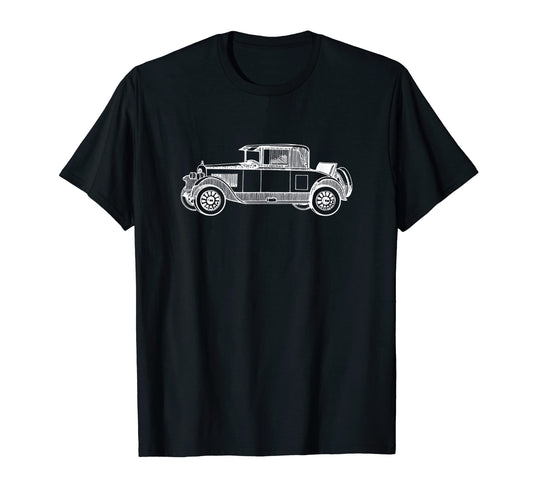 Automobile Antique Car Automotive T-Shirt - Casual Everyday Wear Men Women - T-Shirt, Sweatshirt, Hoodie