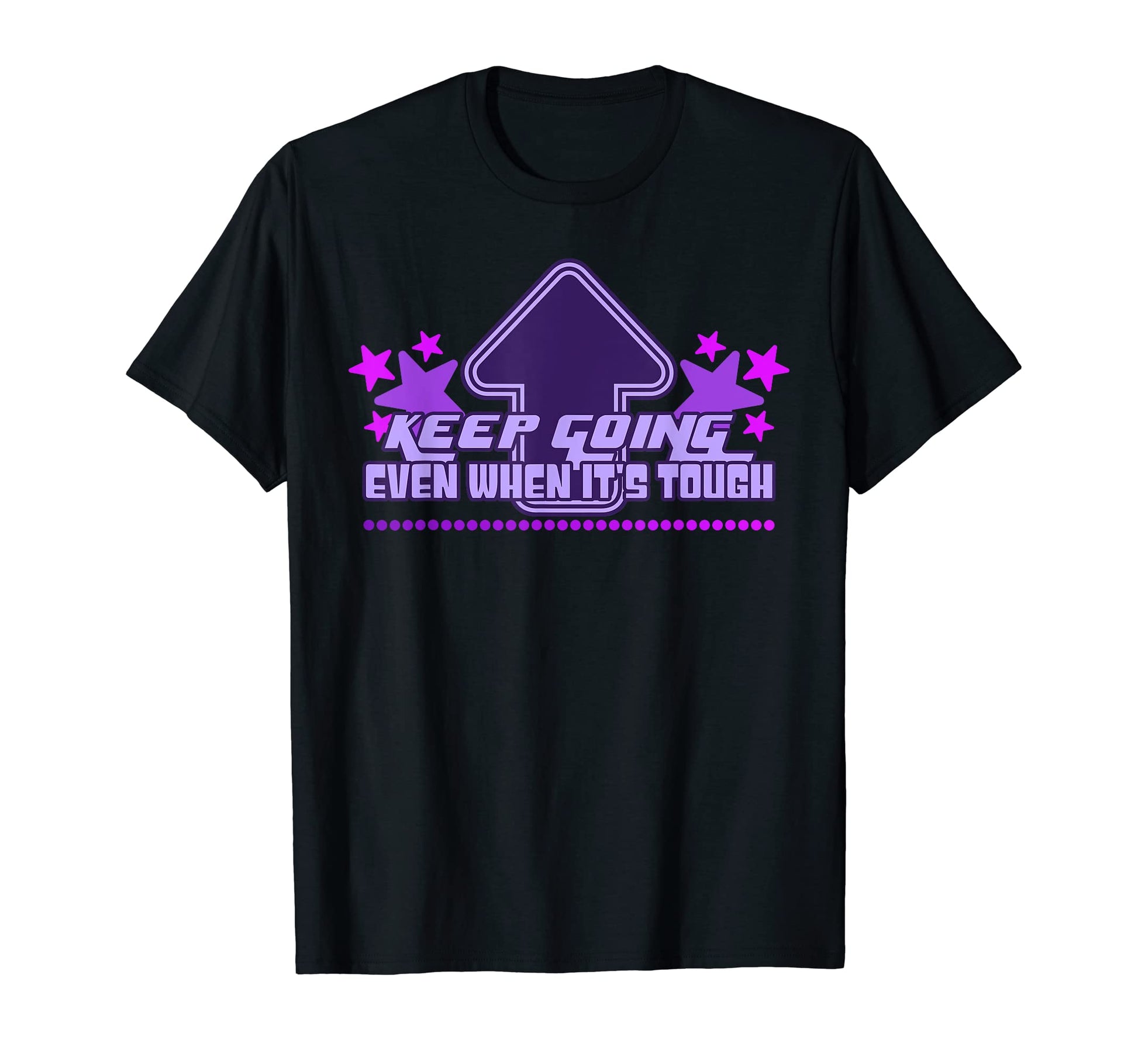 Keep Going Y2K Aesthetic Inspirational 90S T-Shirt - Trendy Graphic Unisex - T-Shirt, Sweatshirt, Hoodie