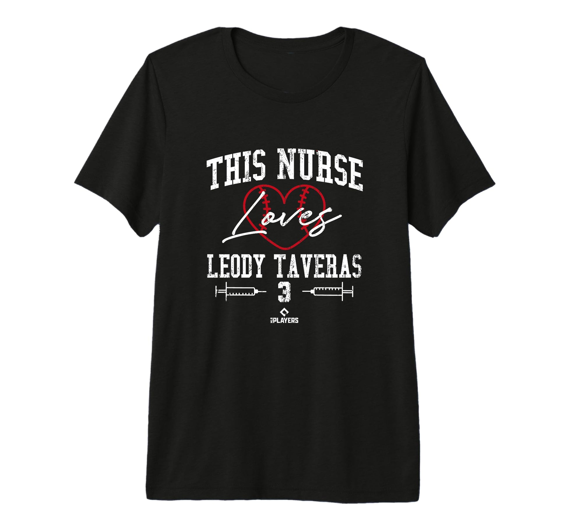This Nurse Loves Leody Taveras T-Shirt - Minimalist Print for Adults - T-Shirt, Sweatshirt, Hoodie