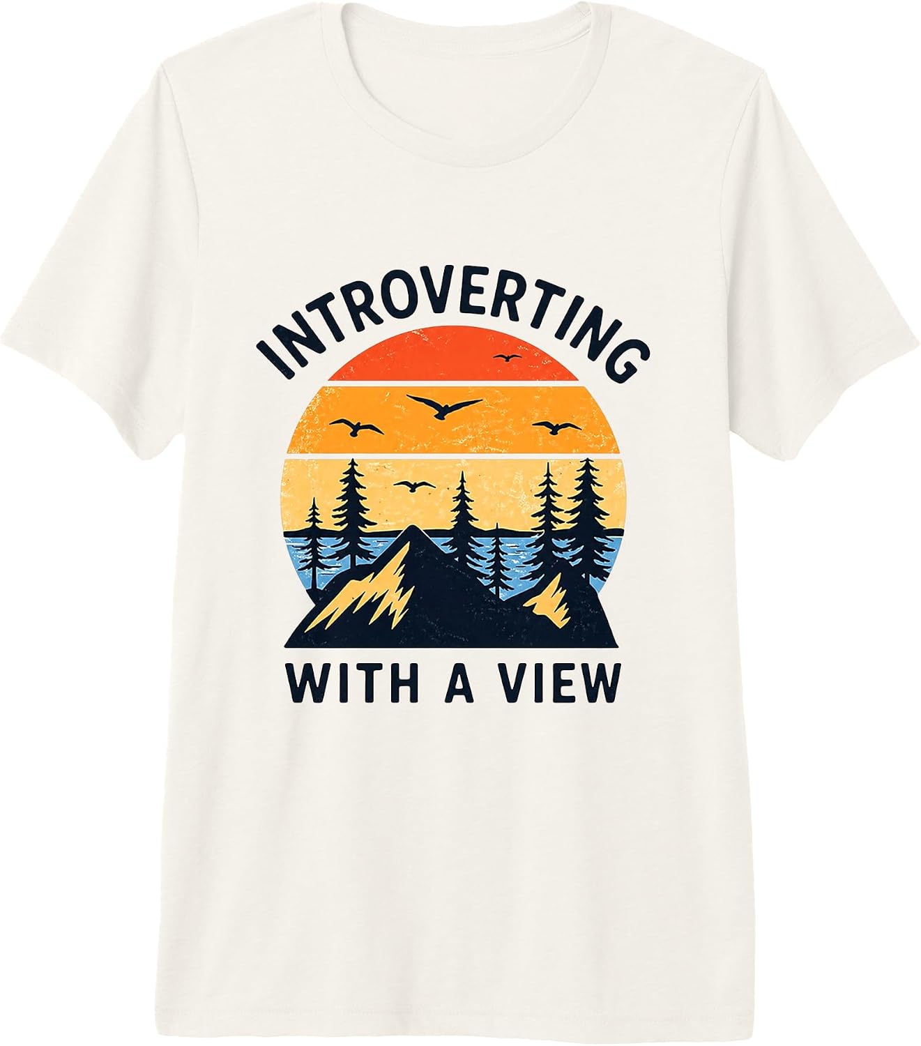 Introverts Hiking And Camping Outfits - Adult & Kids T-Shirts, Sweatshirts & Hoodies apparel design preview 1