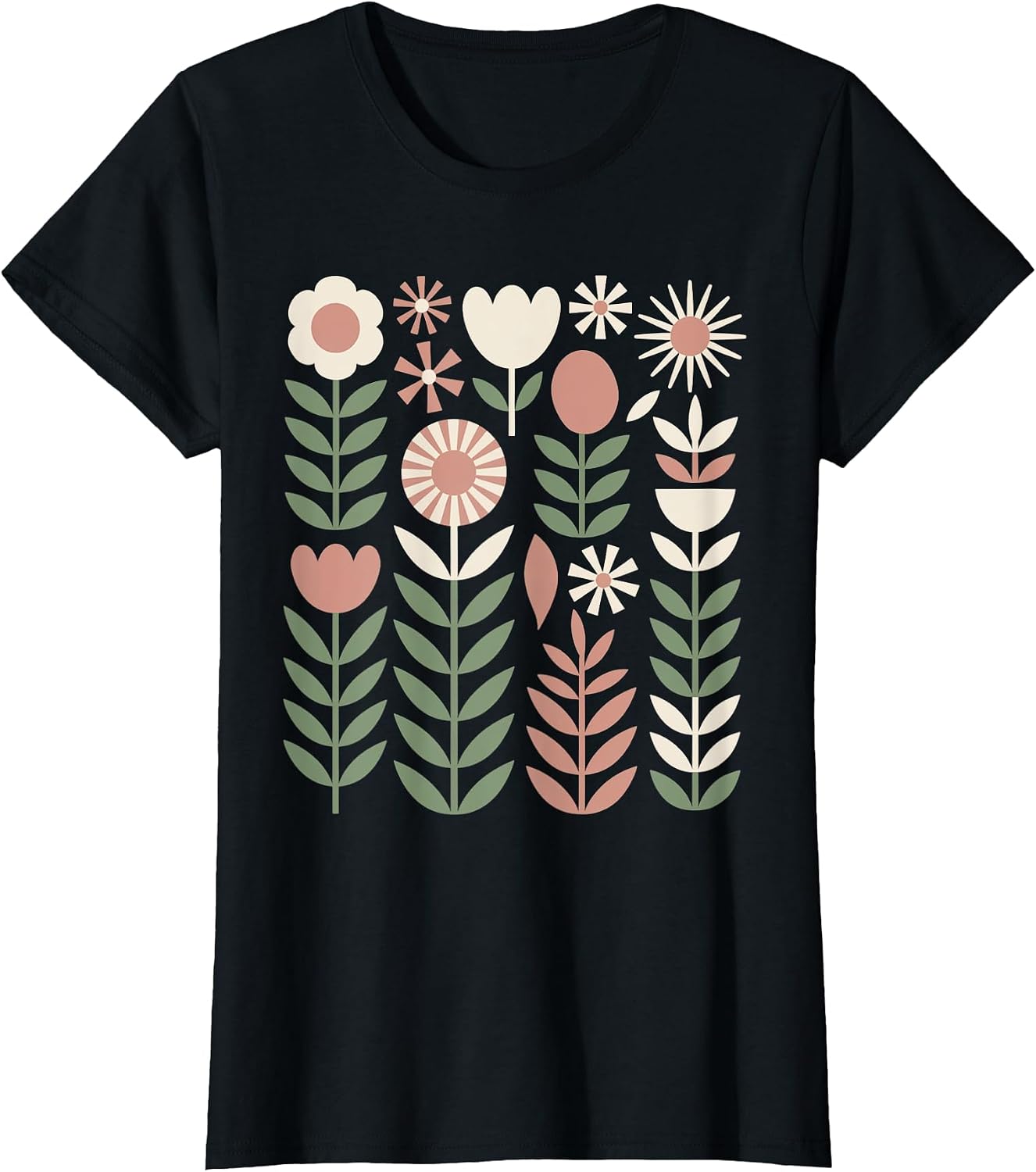 Vintage Abstract Boho Floral t - Adult & Kids T-Shirts, Sweatshirts & Hoodies apparel design preview 1