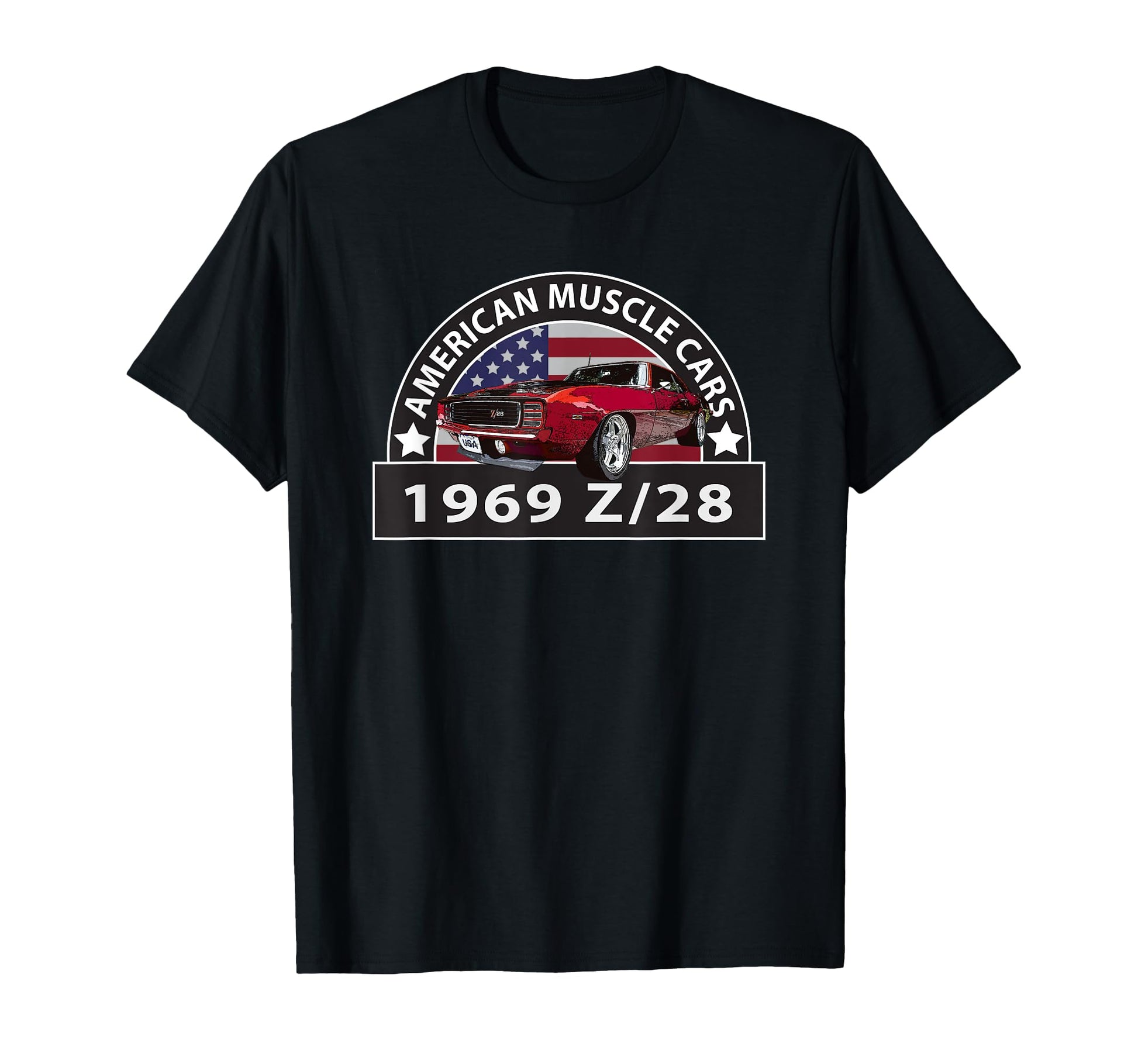 Cars 1969 Z 28 American Muscle Cars T-Shirt - Minimalist Print Men Women - T-Shirt, Sweatshirt, Hoodie