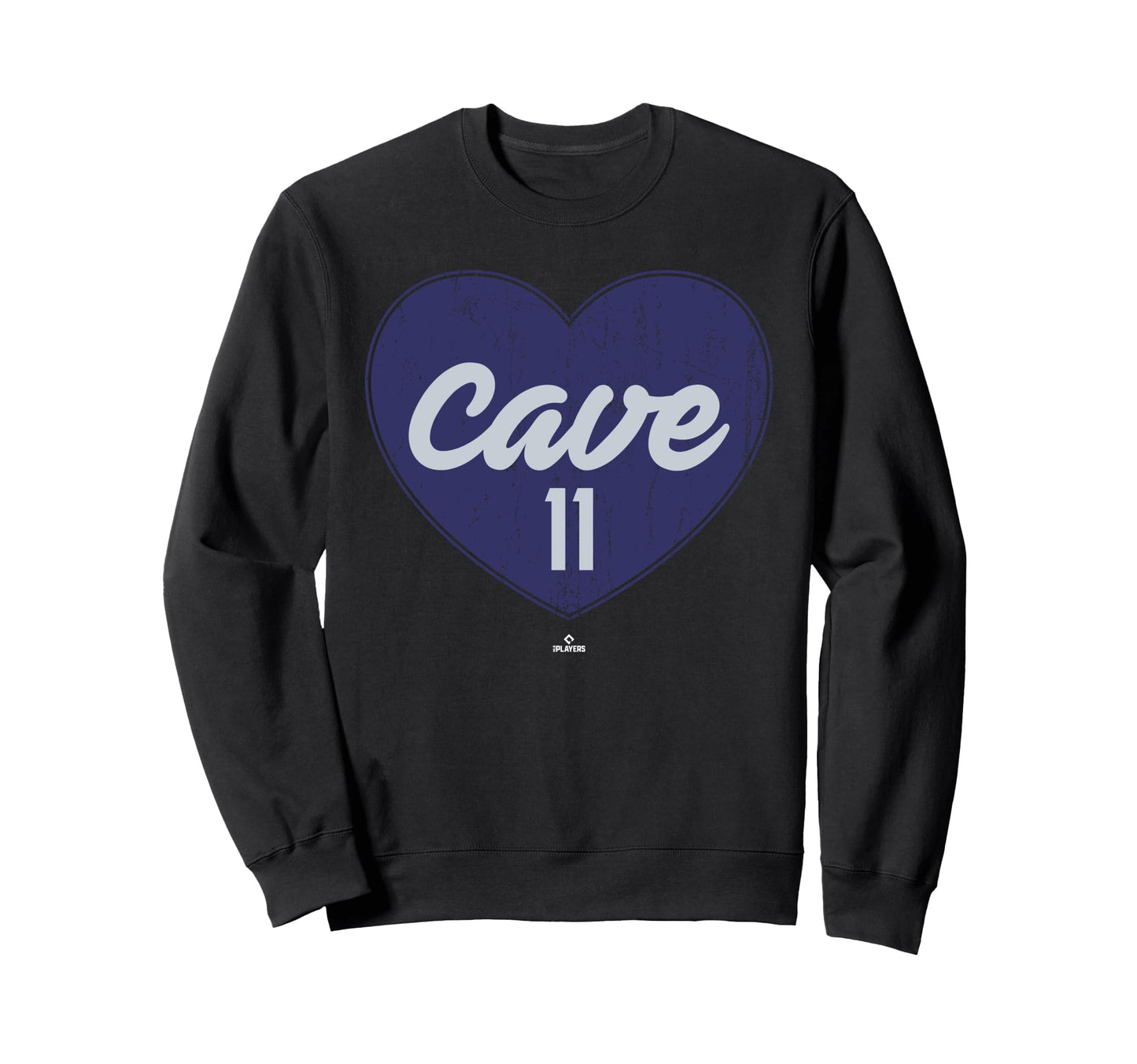 Distressed Heart Jake Cave Sweatshirt - Aesthetic Graphic for Adults - T-Shirt, Sweatshirt, Hoodie