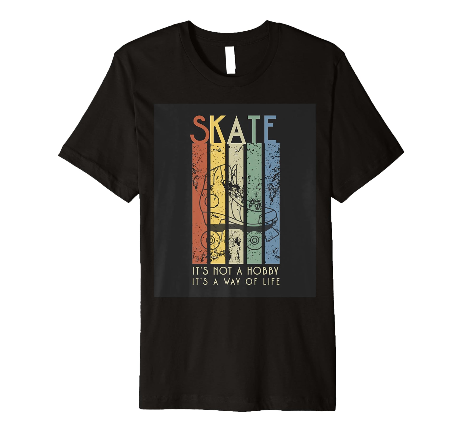 Roller Skate Skater Derby Artistic T-Shirt - Fun Novelty Design Men Women - T-Shirt, Sweatshirt, Hoodie