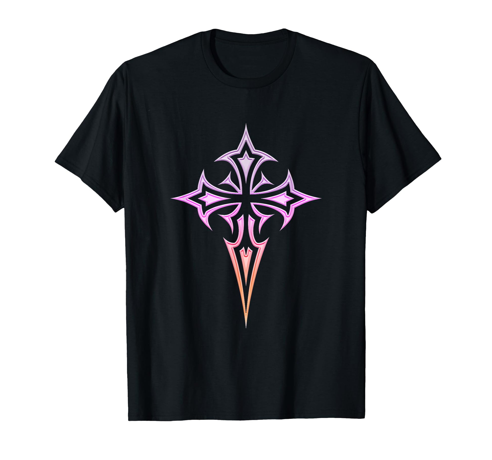Gothic Cross Y2K Alt Aesthetic Emo T-Shirt - Streetwear Style Unisex - T-Shirt, Sweatshirt, Hoodie