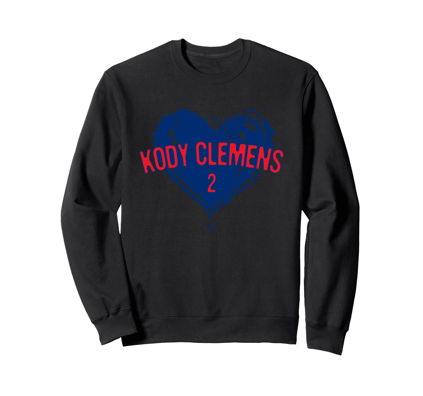 Distressed Heart Kody Clemens Sweatshirt - Graphic Print Unisex - T-Shirt, Sweatshirt, Hoodie