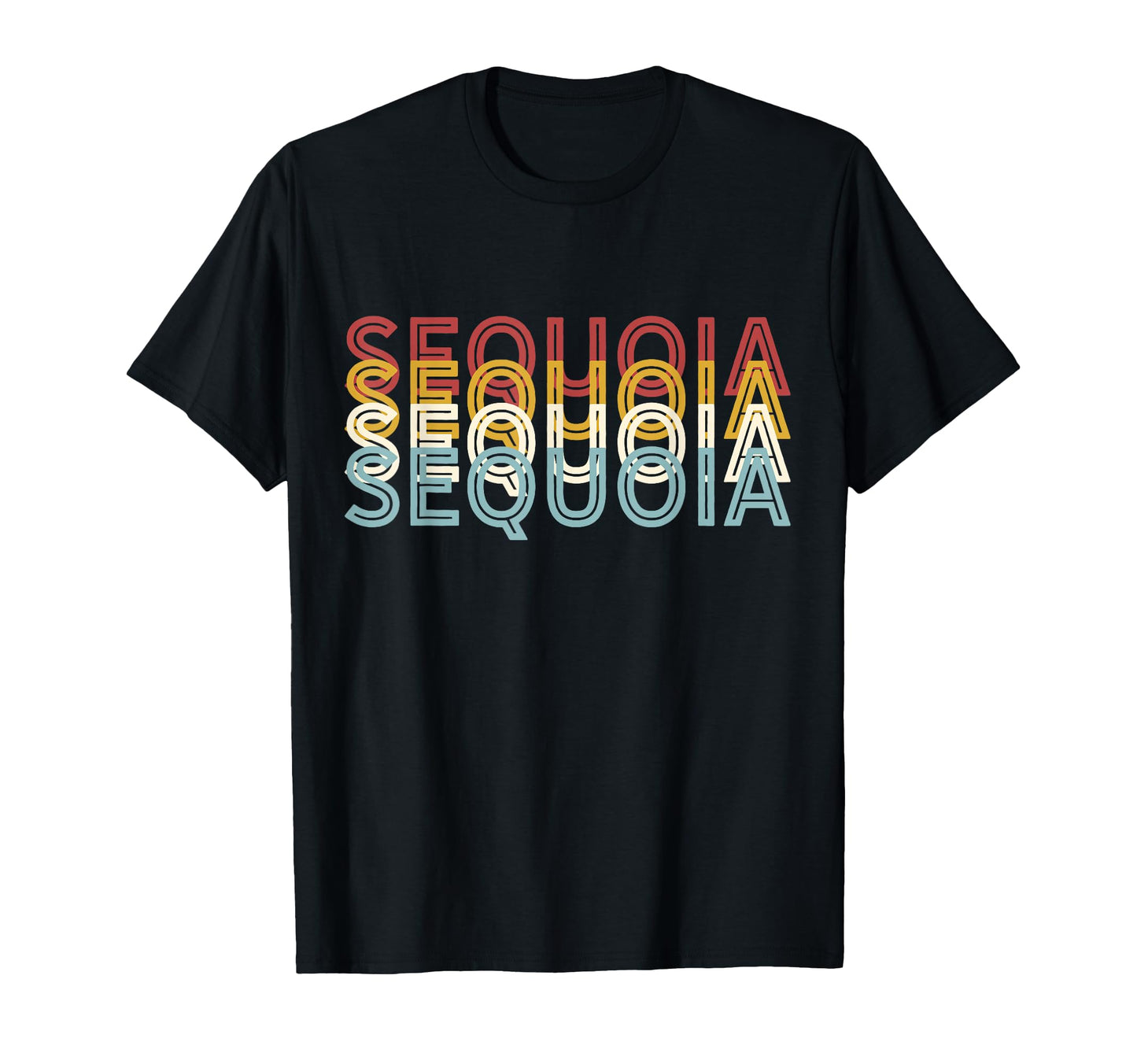 70S Usa Sequoia National Park T-Shirt - Minimalist Print Men Women - T-Shirt, Sweatshirt, Hoodie