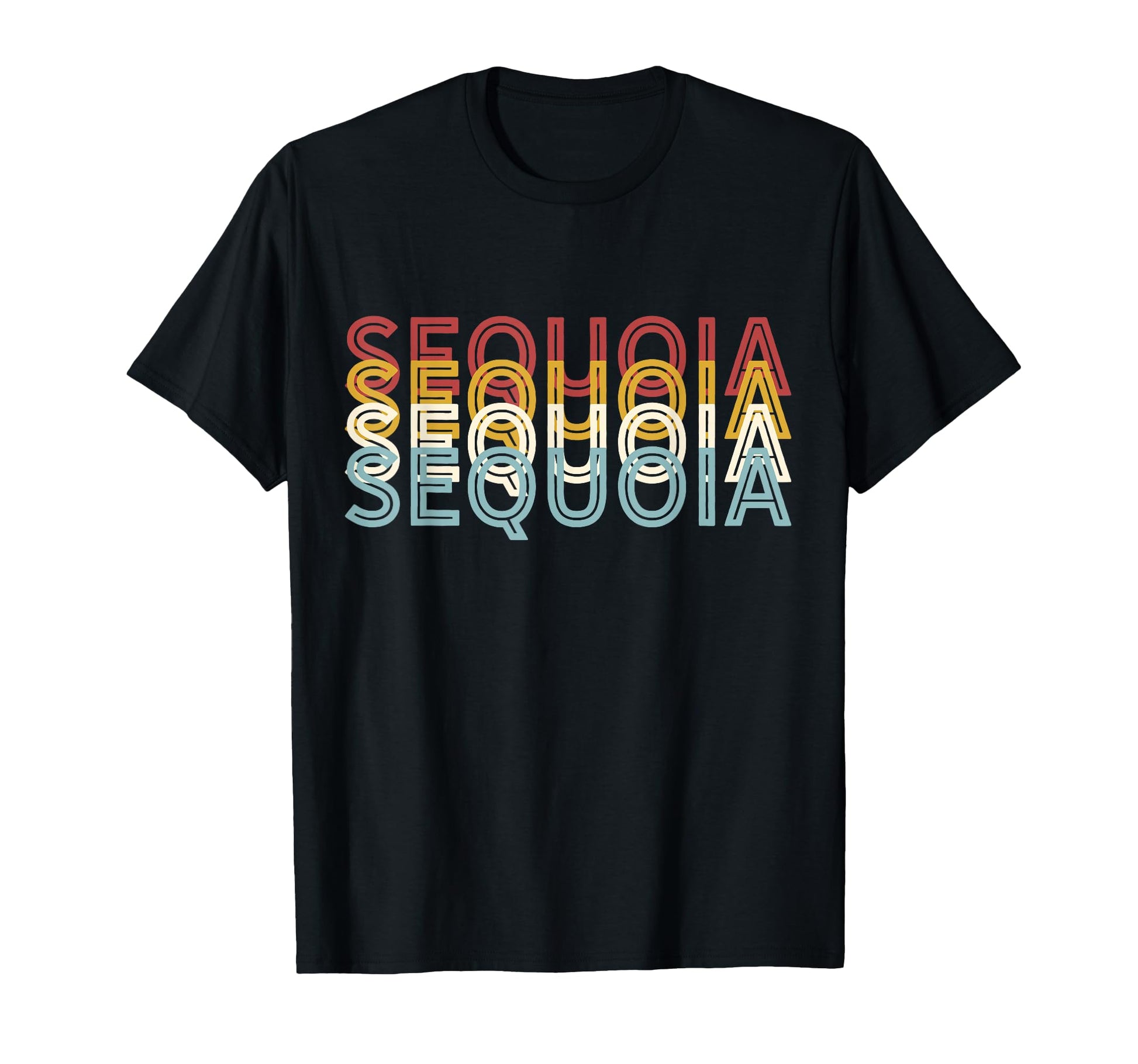 70S Usa Sequoia National Park T-Shirt - Minimalist Print Men Women - T-Shirt, Sweatshirt, Hoodie