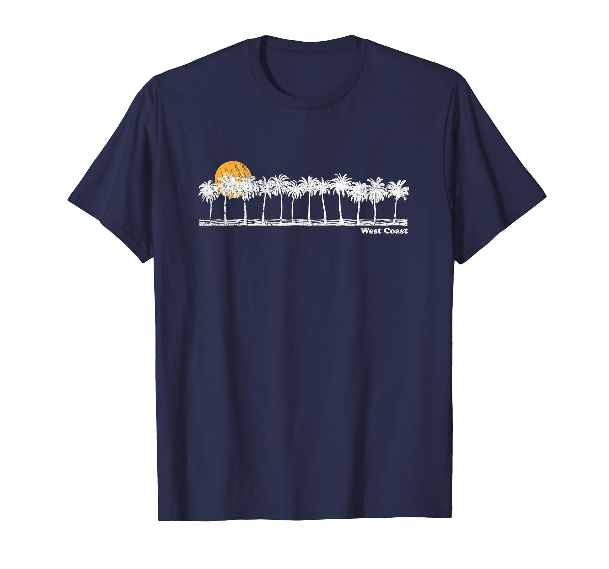 West Coast 70S Throwback T-Shirt - Fun Novelty Design Men Women - T-Shirt, Sweatshirt, Hoodie