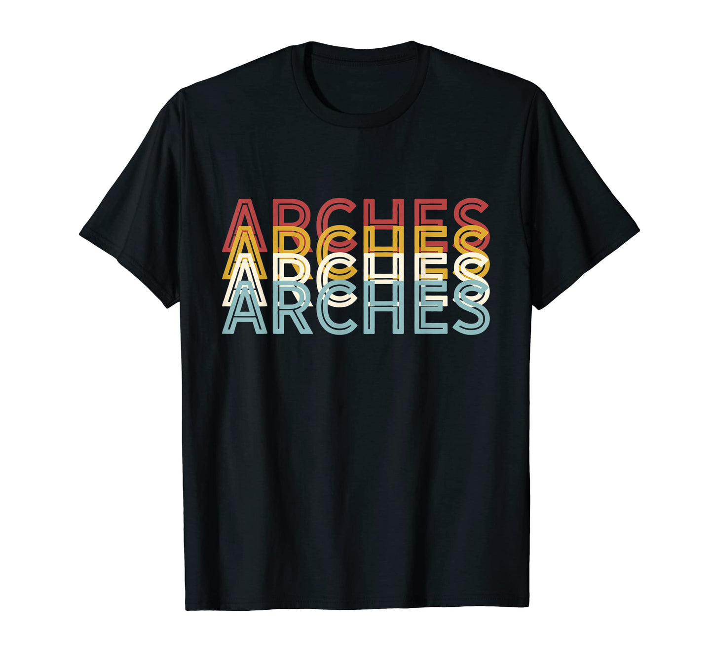70S Usa Arches National Park T-Shirt - Trendy Graphic for Adults - T-Shirt, Sweatshirt, Hoodie