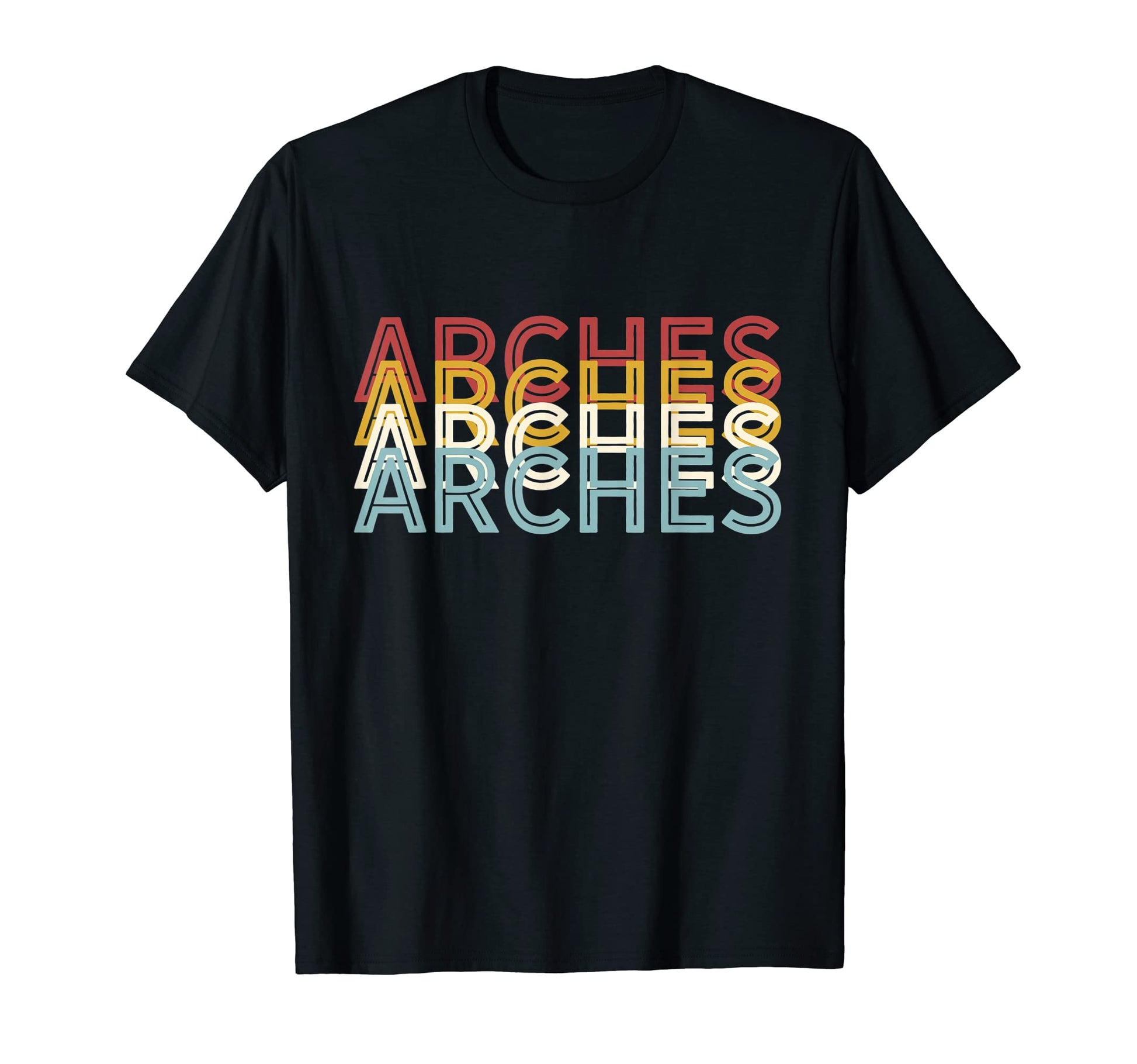 70S Usa Arches National Park T-Shirt - Trendy Graphic for Adults - T-Shirt, Sweatshirt, Hoodie