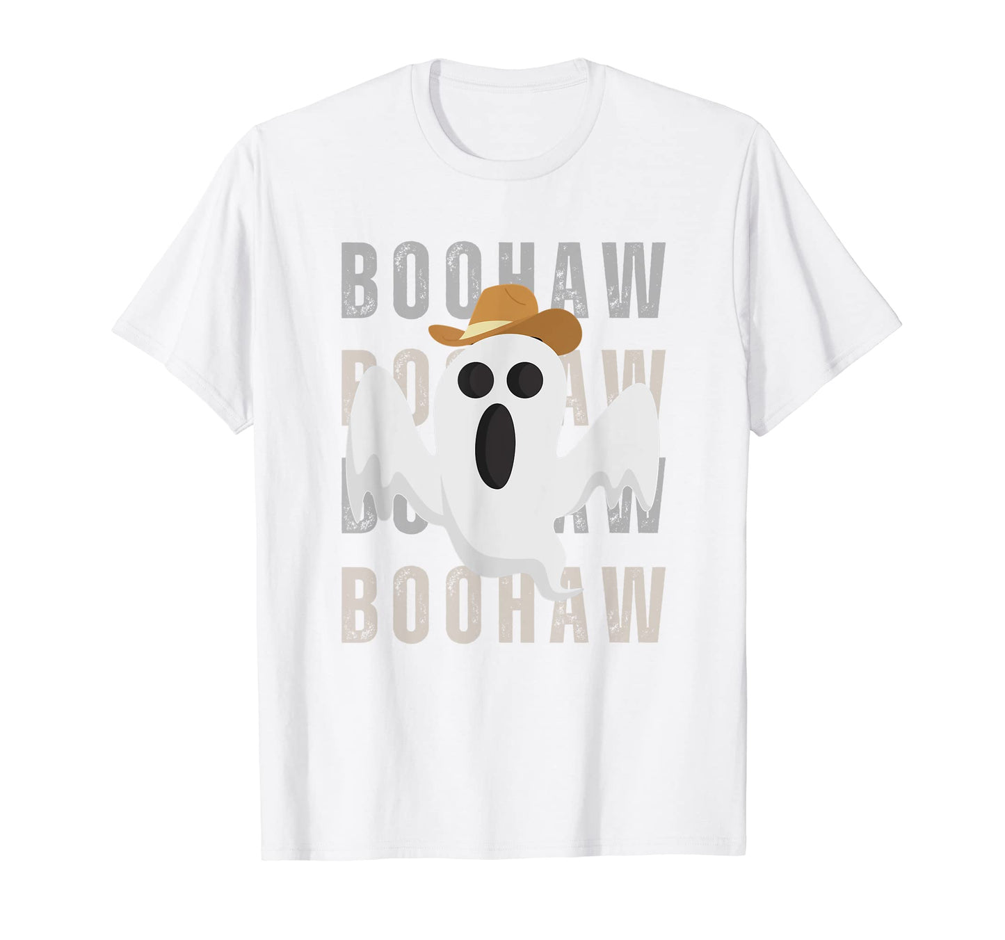 Cowboy Cowgirl Boohaw Western Ghost T-Shirt - Streetwear Style Unisex - T-Shirt, Sweatshirt, Hoodie
