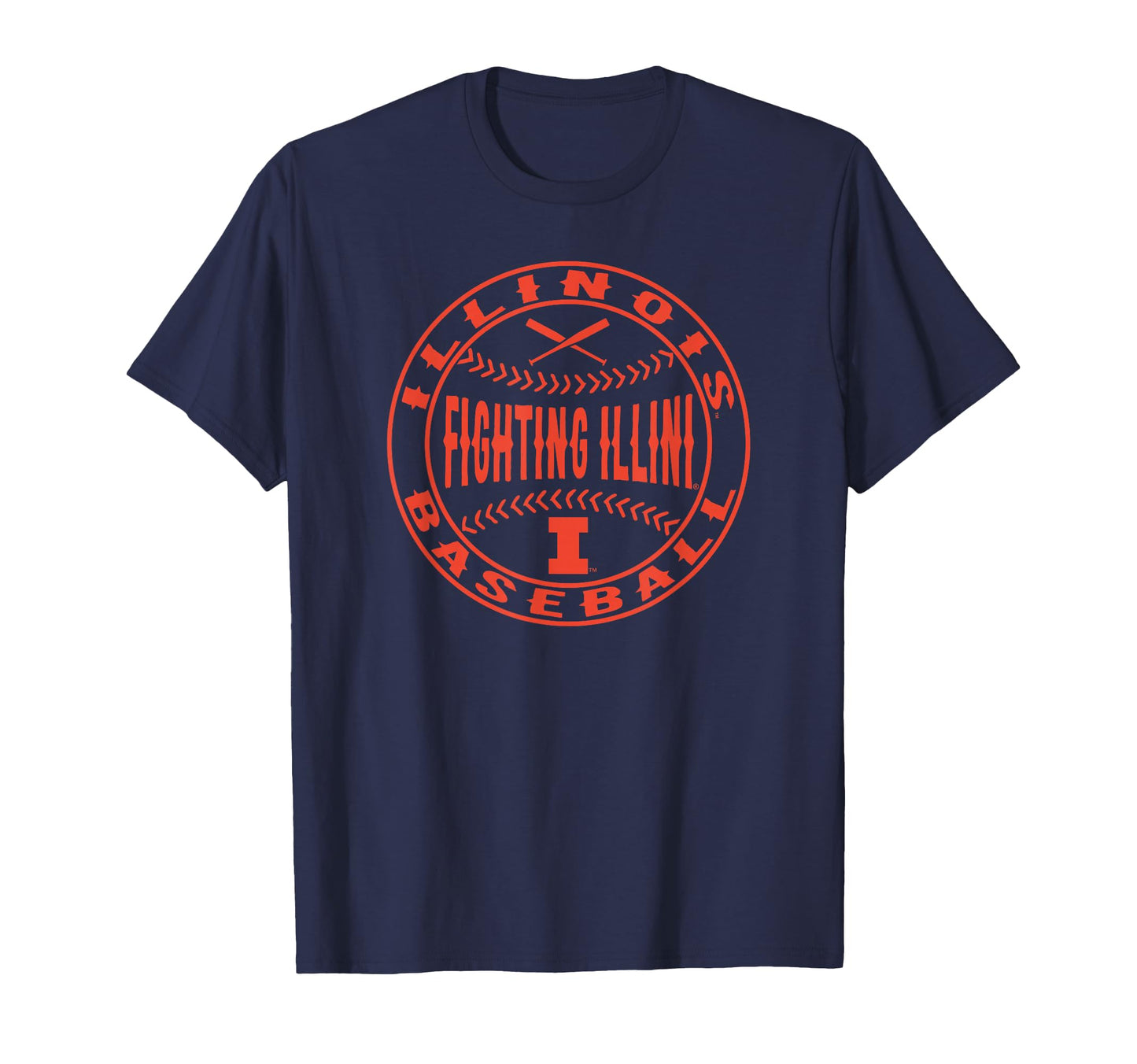 Illinois Fighting Illini Baseball T-Shirt - Streetwear Style Men Women - T-Shirt, Sweatshirt, Hoodie